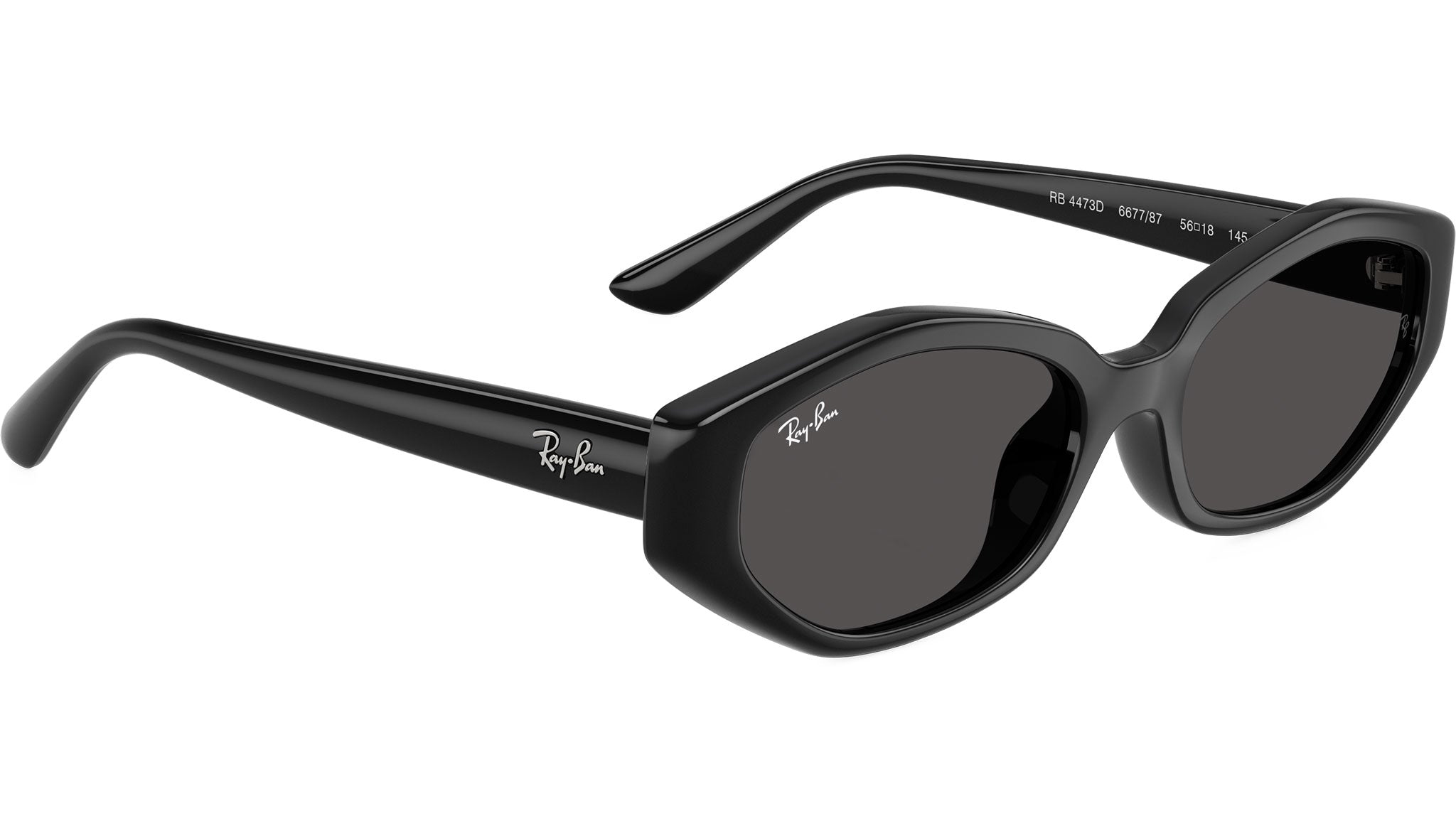 RB4473D Ray-Ban Sunglasses 667787 Black - eye-oo.com