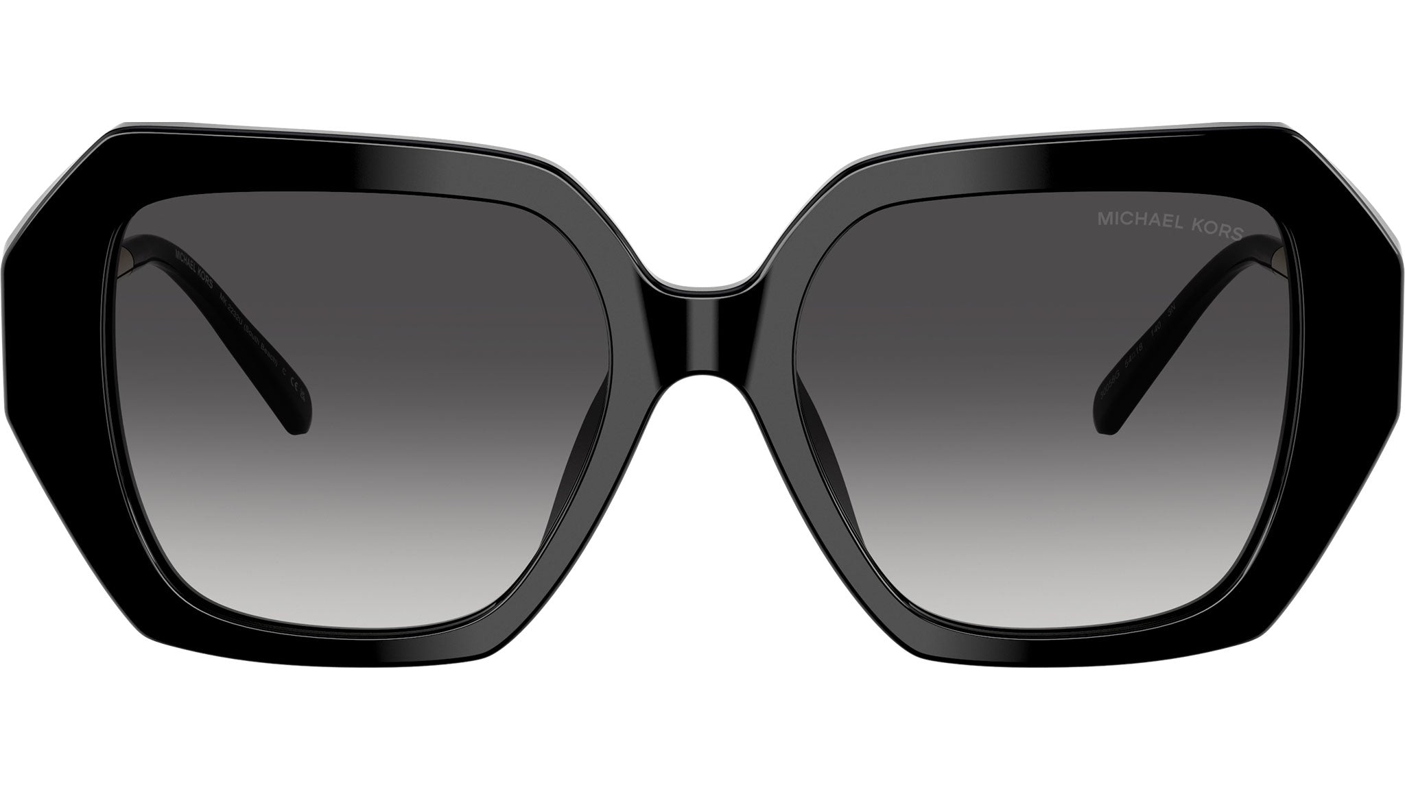 Michael Kors South Beach MK2232U Sunglasses 30058G Black - eye-oo.com