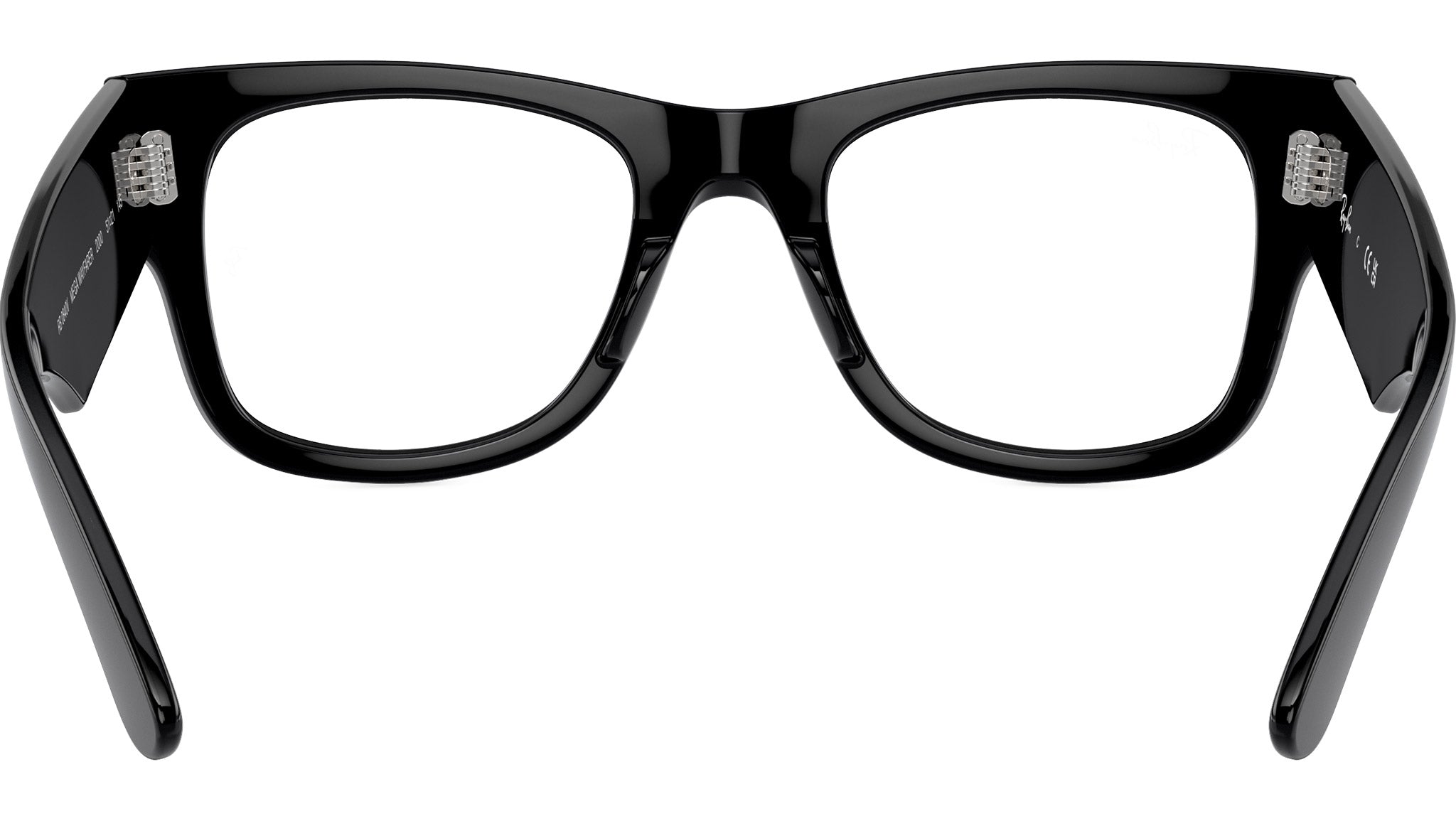 Mega Wayfarer RB0840V Ray-Ban Glasses 2000 Black - eye-oo.com