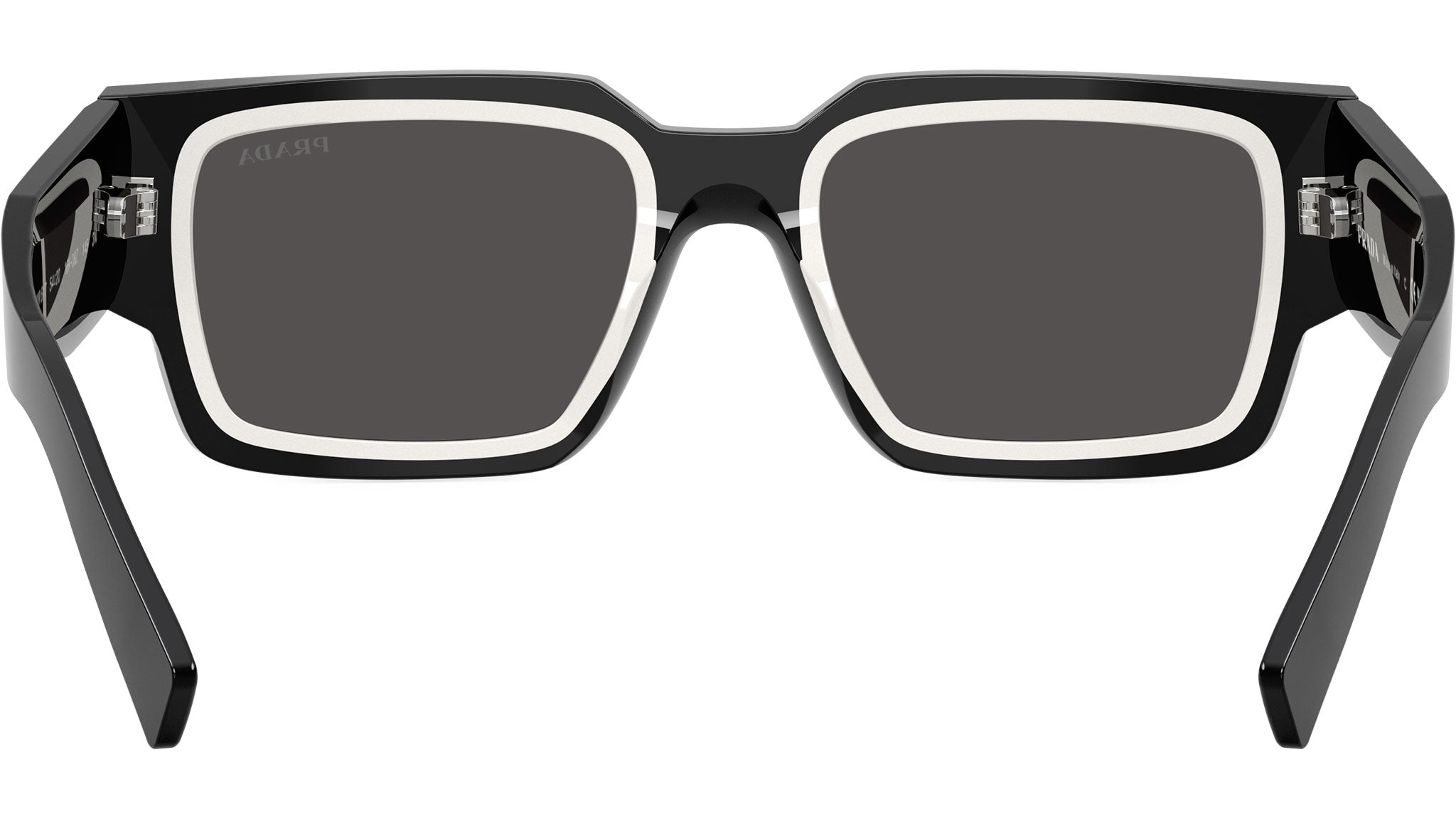 PR B17S Prada Sunglasses 16K08Z Black / Talc - eye-oo.com