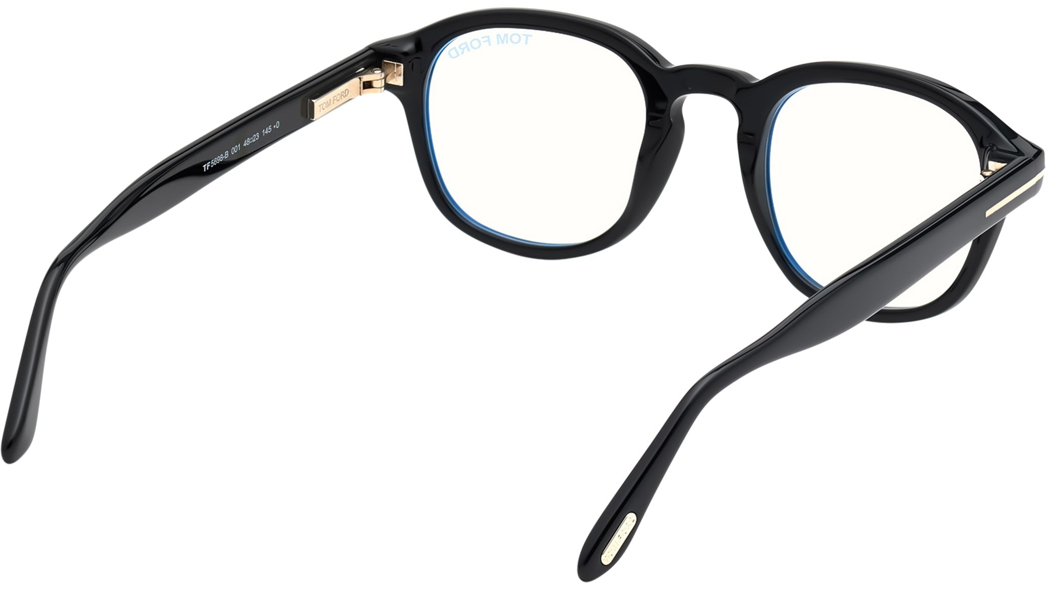 Tom Ford FT5698-B Optical Frame 001 Shiny Black - eye-oo.com