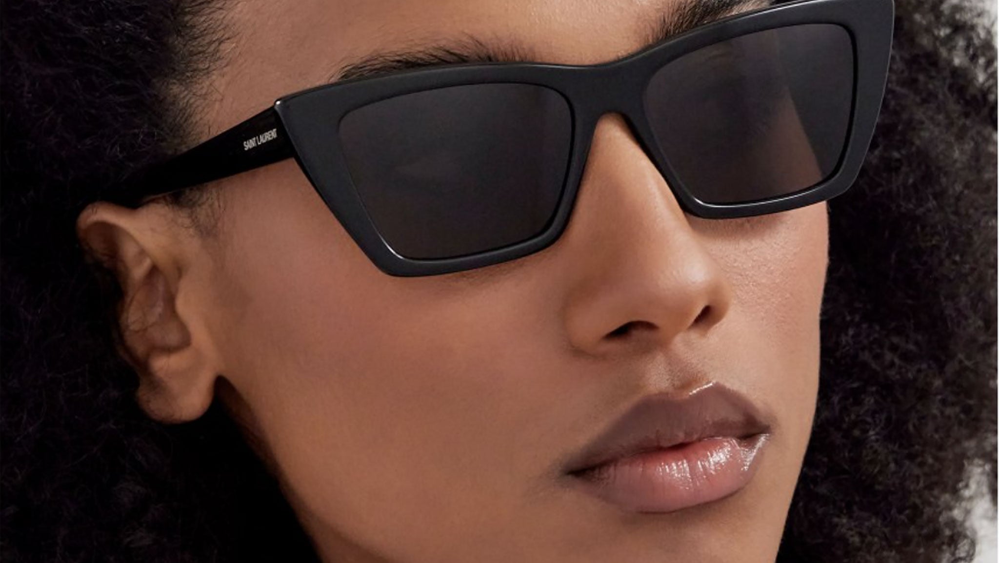 Saint Laurent SL 276 Mica 001 Shiny Black Sunglasses - eye-oo.com