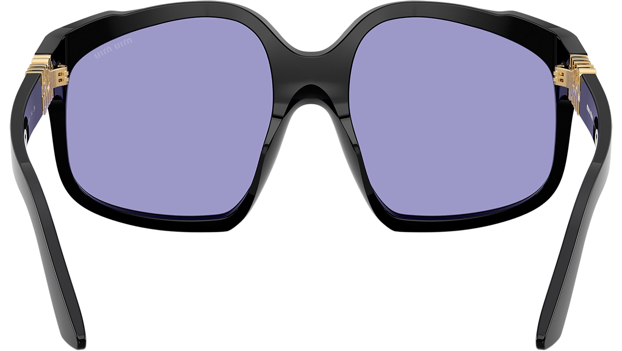 MU A07S Miu Miu Sunglasses 16K01O Black - eye-oo.com