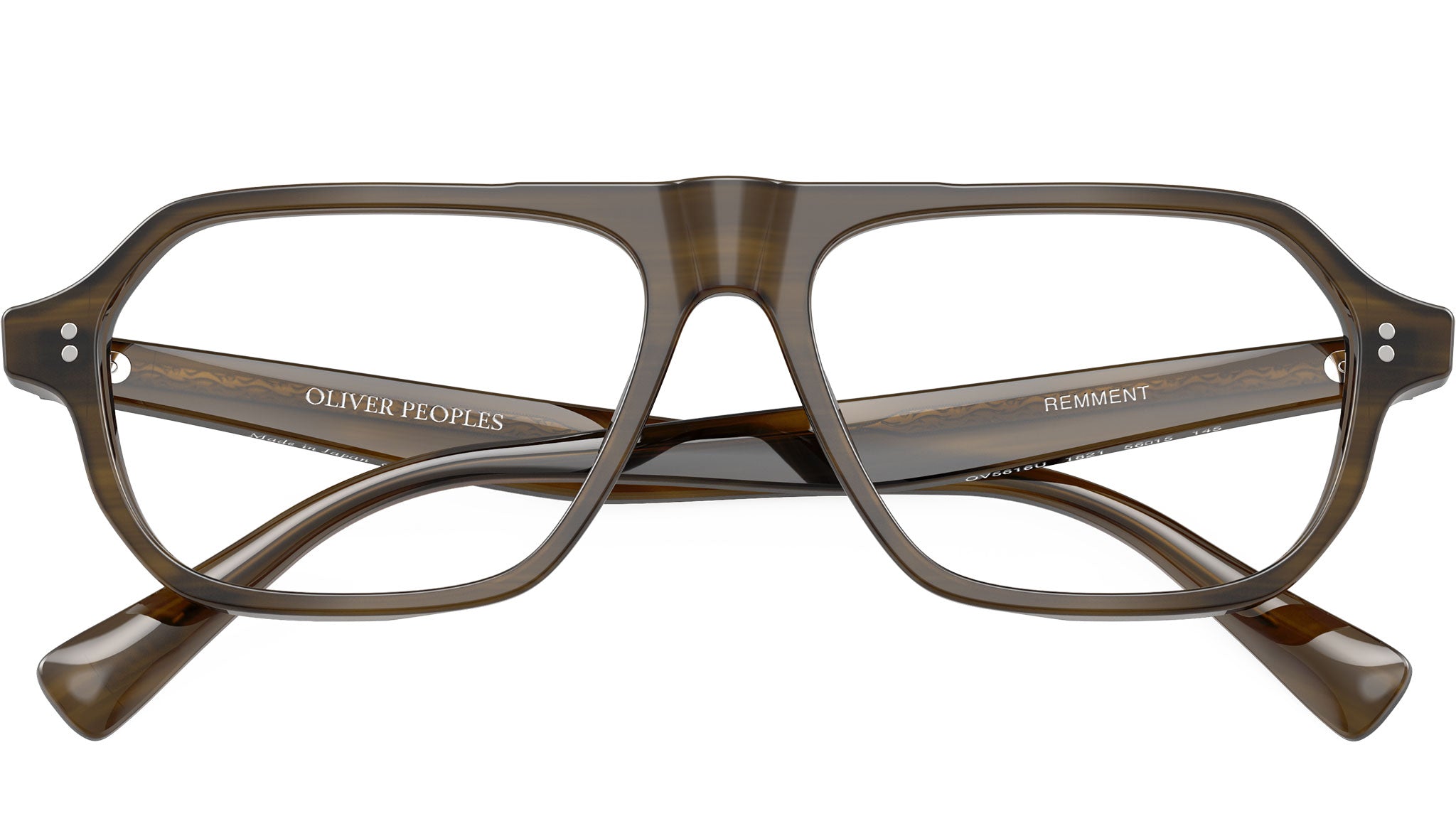 Oliver Peoples Remment Glasses OV5616U 1821 Olive Wood - eye-oo.com