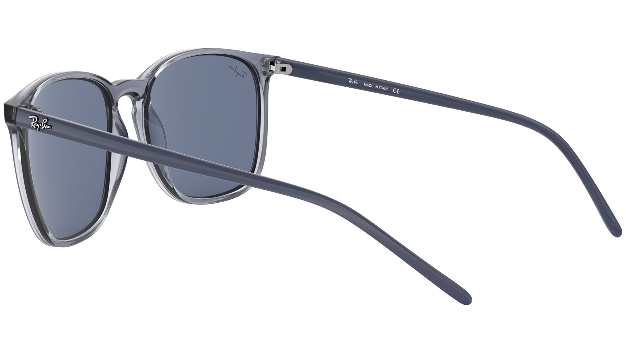 Ray-Ban Sunglasses RB4387 639980 trasparent blue Buy Ray-Ban Transparent Blue Sunglasses Online - Sunglasses.ie main image 3