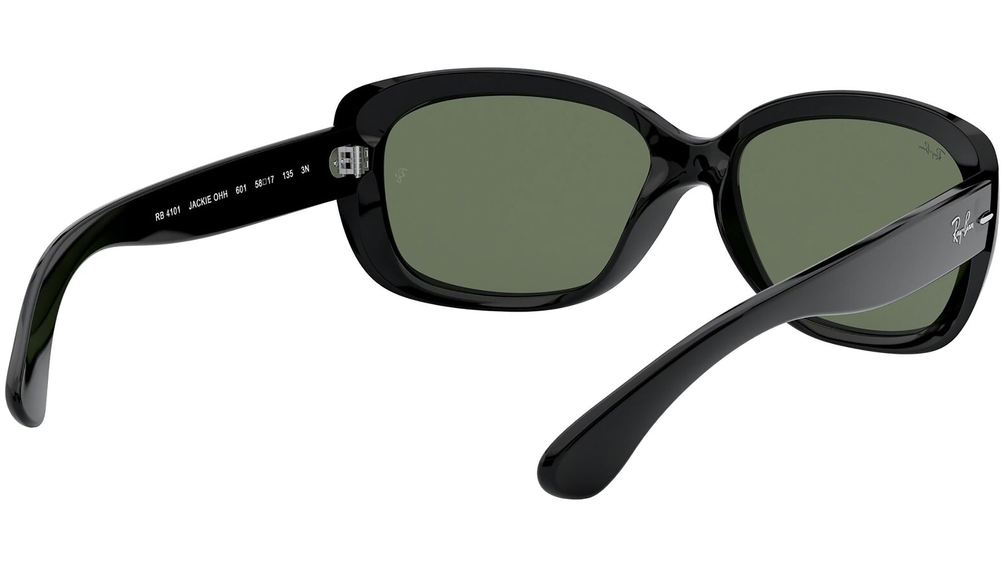 Ray-Ban Jackie Ohh RB4101 601 Black Sunglasses - Main Image