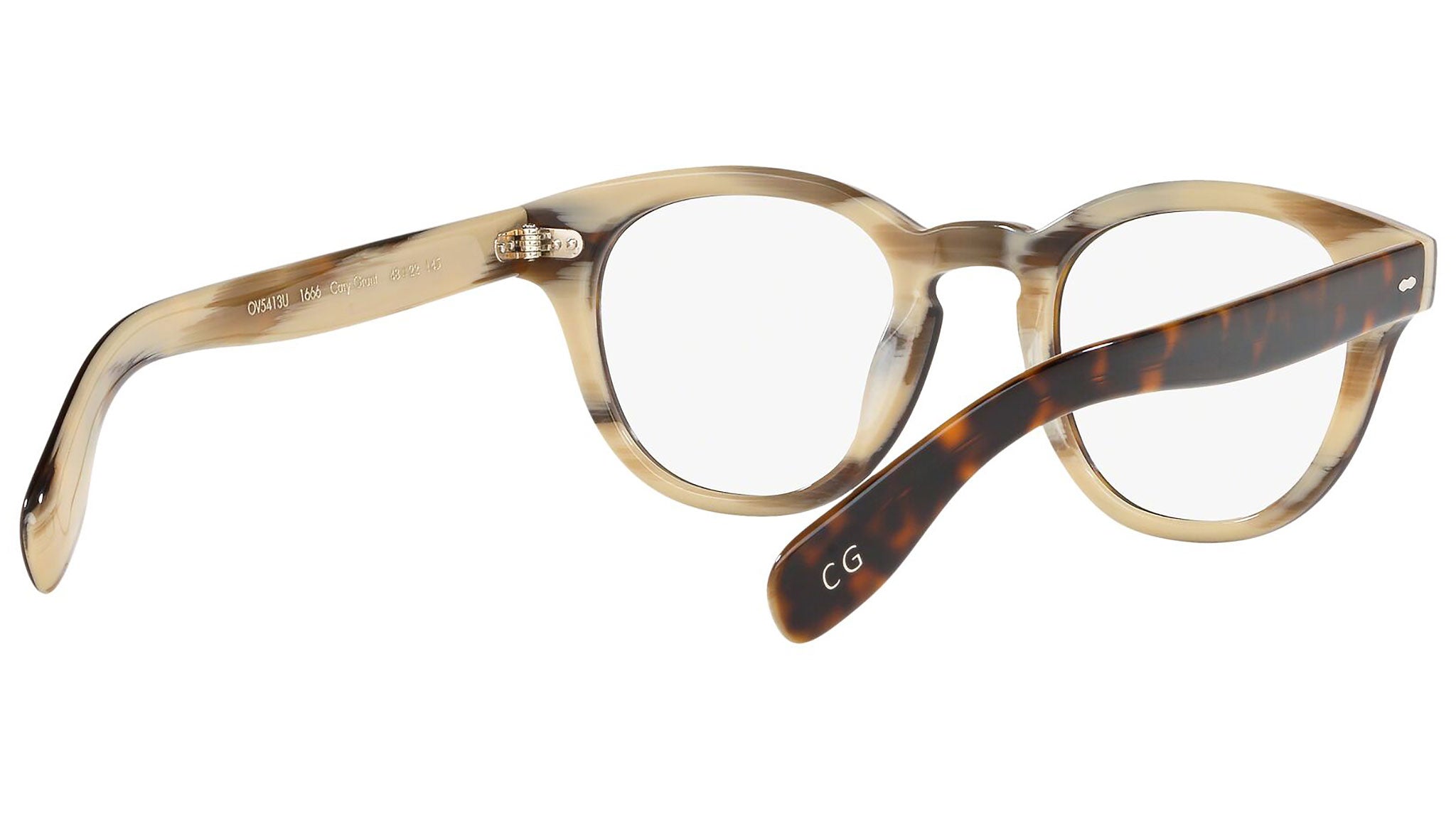 Oliver Peoples Cary Grant OV5413U Optical Frame 1666 Horn 48 - eye