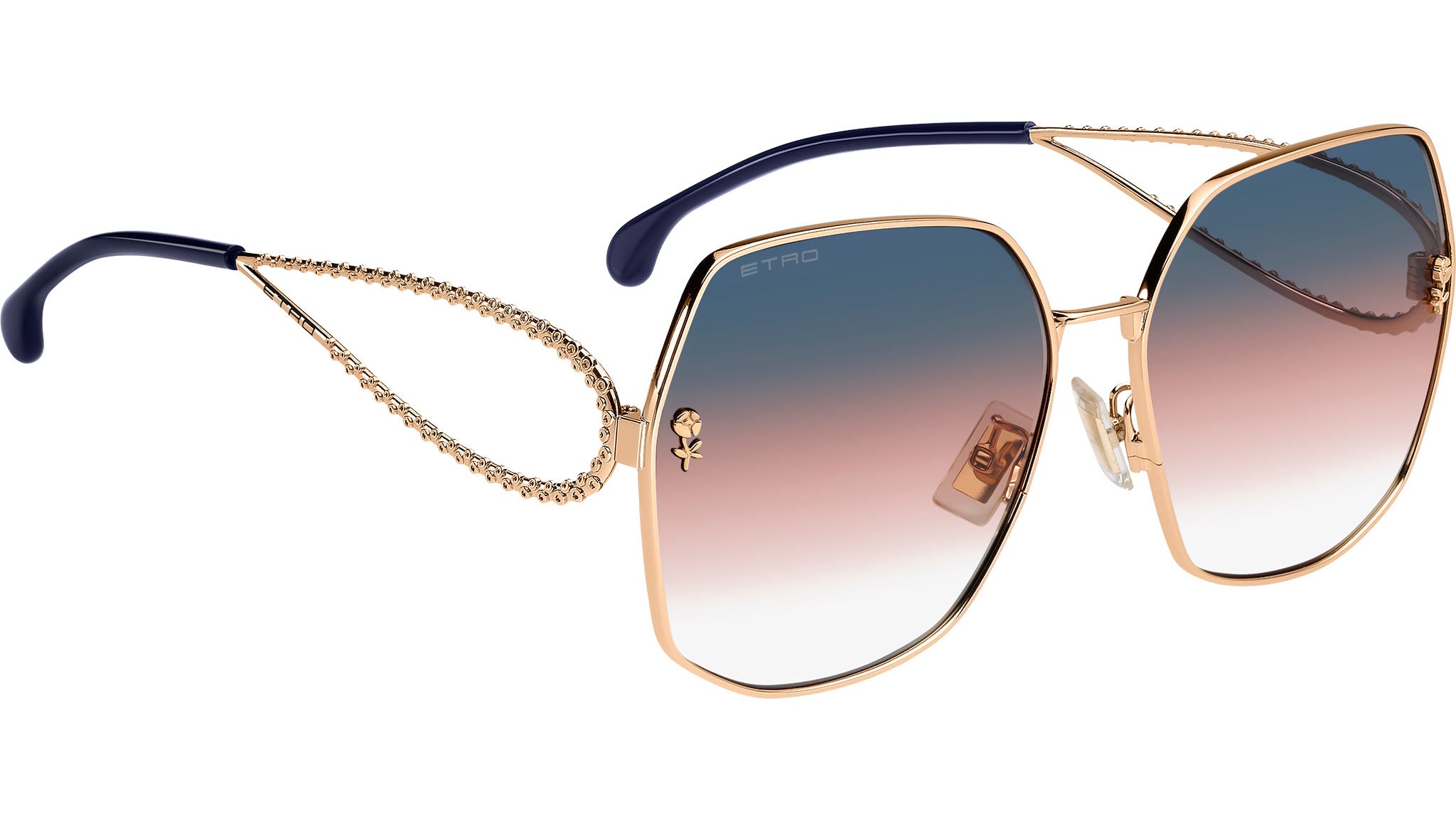 Etro 0071/F/S DDB FF Sunglasses Gold Copper - eye-oo.com display picture 2