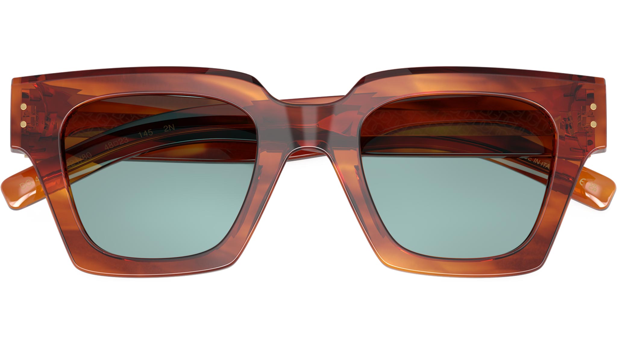 Dolce & Gabbana DG 4413 Sunglasses 322180 Havana Ginger - eye-oo.com
