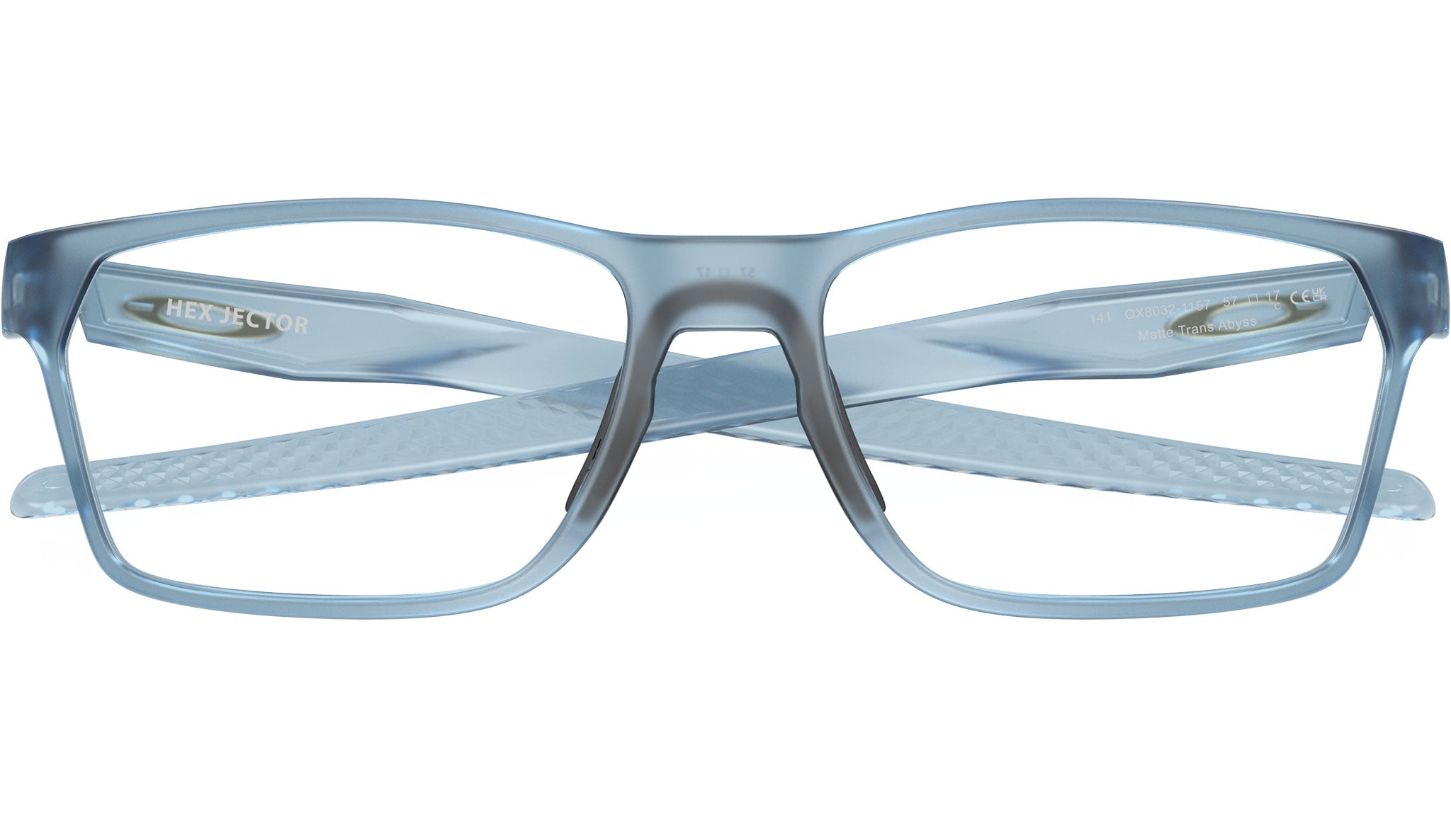 Oakley Hex Jector Glasses OX8032 803211 Matt Transparent Abyss