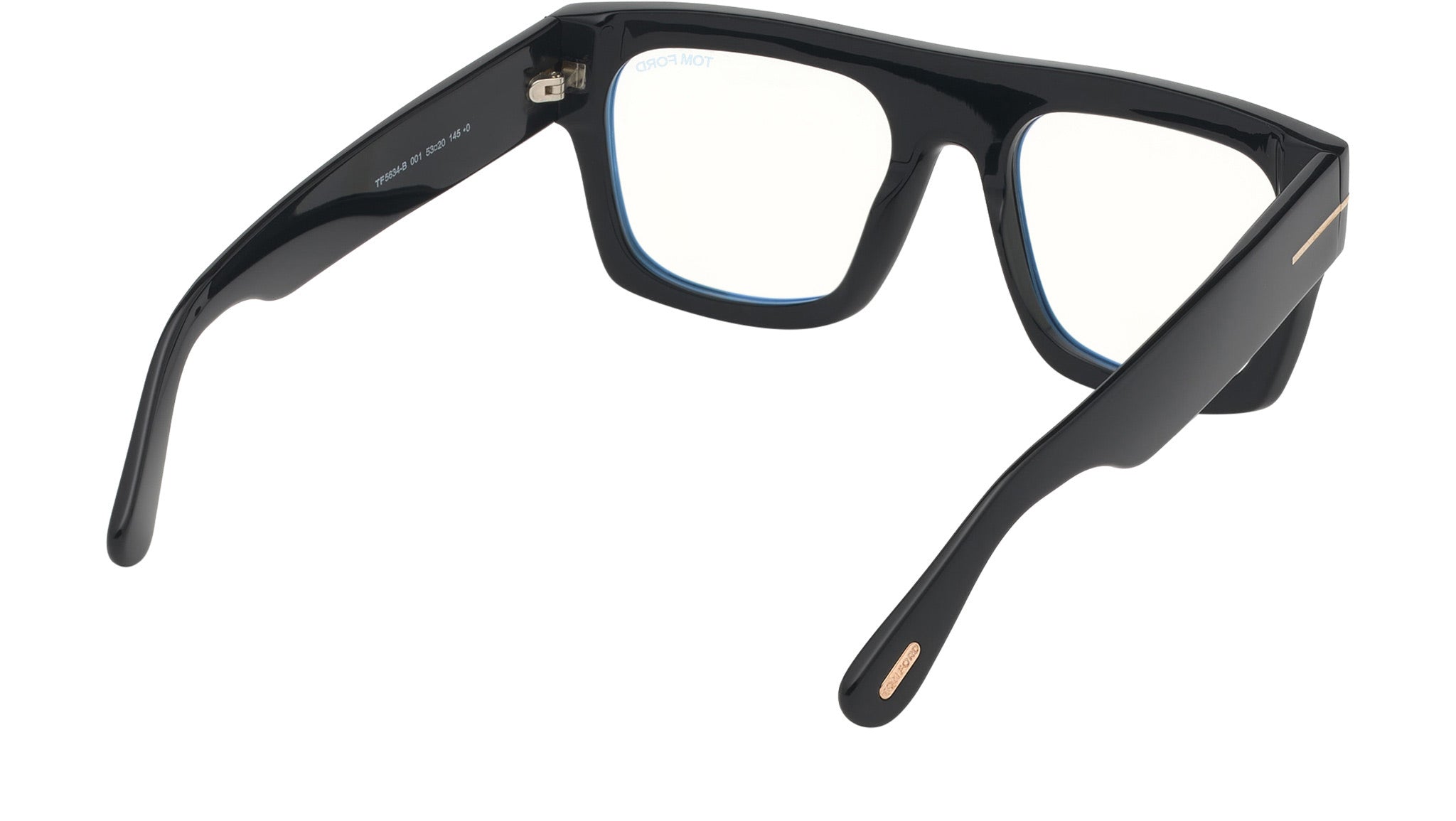 TOM FORDトムフォードメガネFT5634-B Tom Ford FT5634-B Optical Frame 001 Shiny Black - eye-oo.com