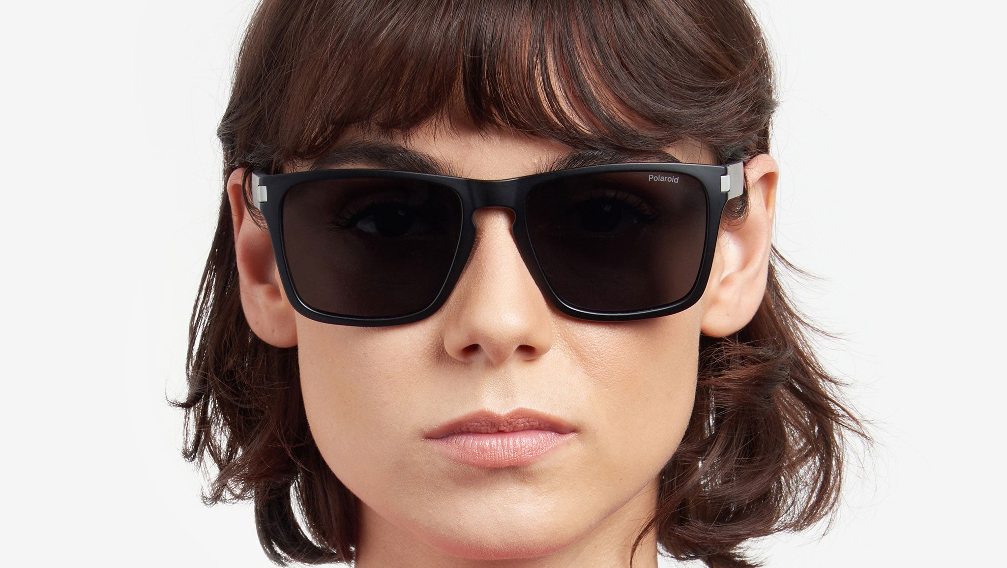 Polaroid PLD 2139/S O6W M9 Sunglasses Matte Black Grey - eye-oo.com