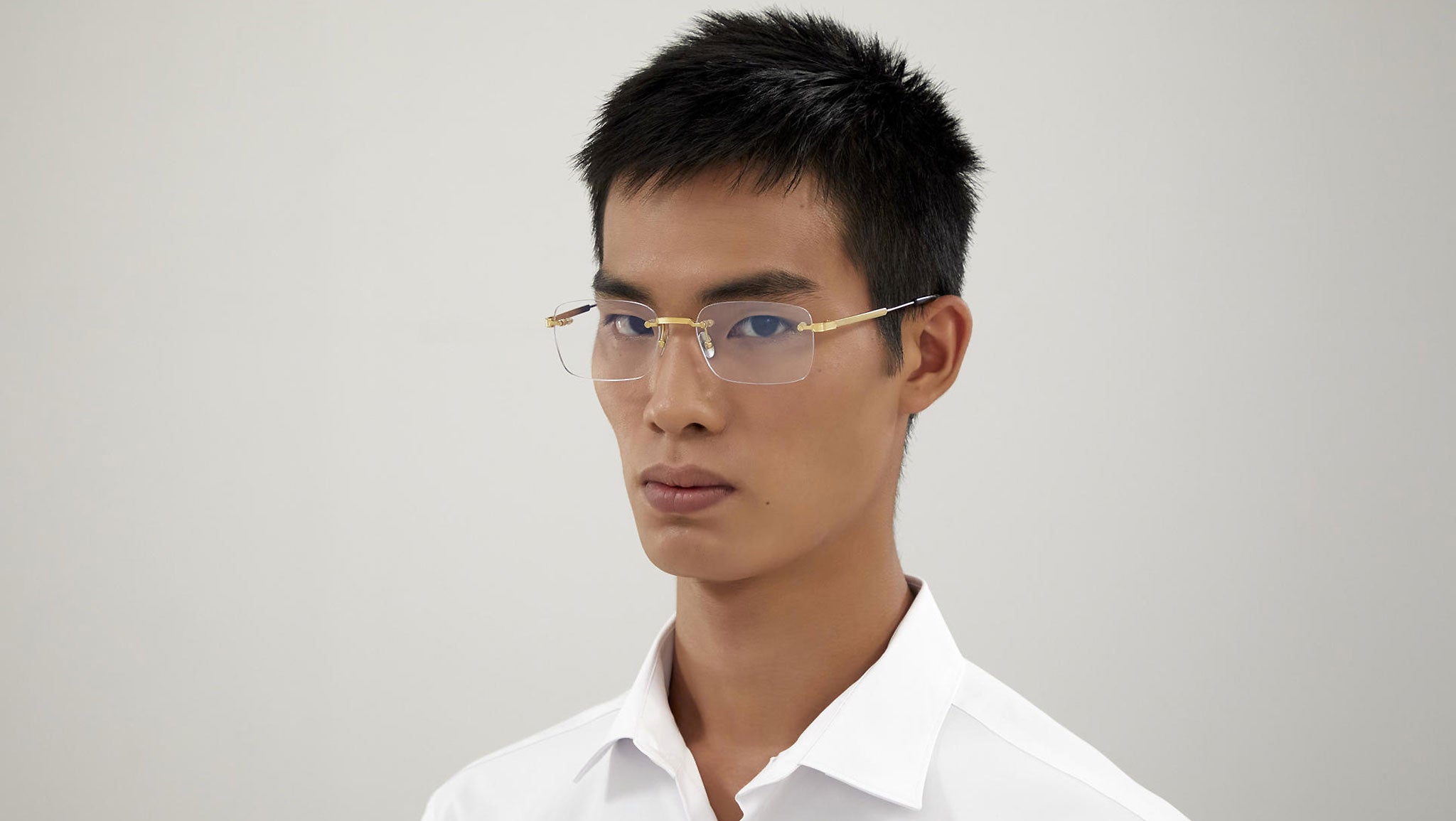 Cartier CT0349O 001 Gold Optical Frame - eye-oo.com