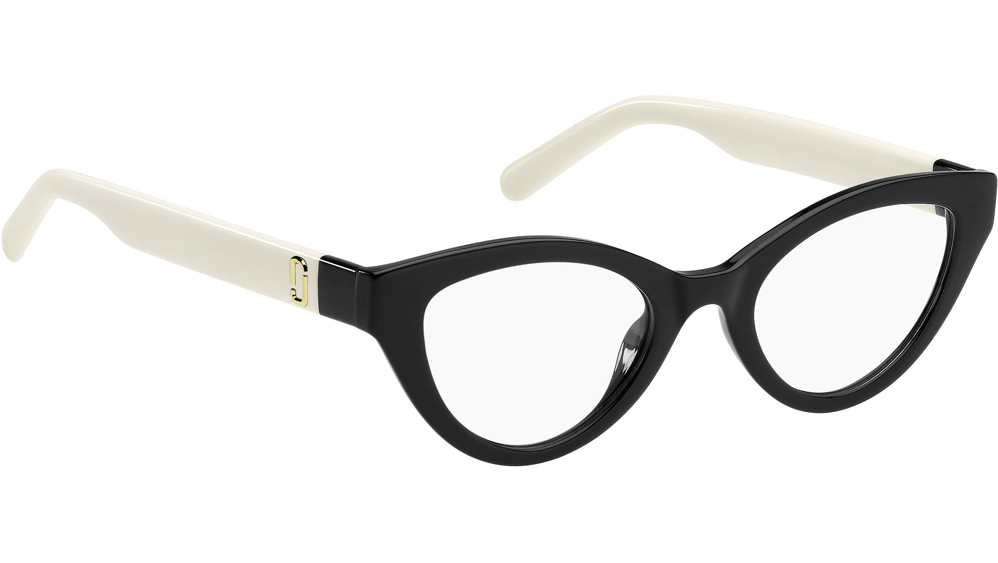 Marc Jacobs MARC 651 80S Optical Frame Black White - eye-oo.com