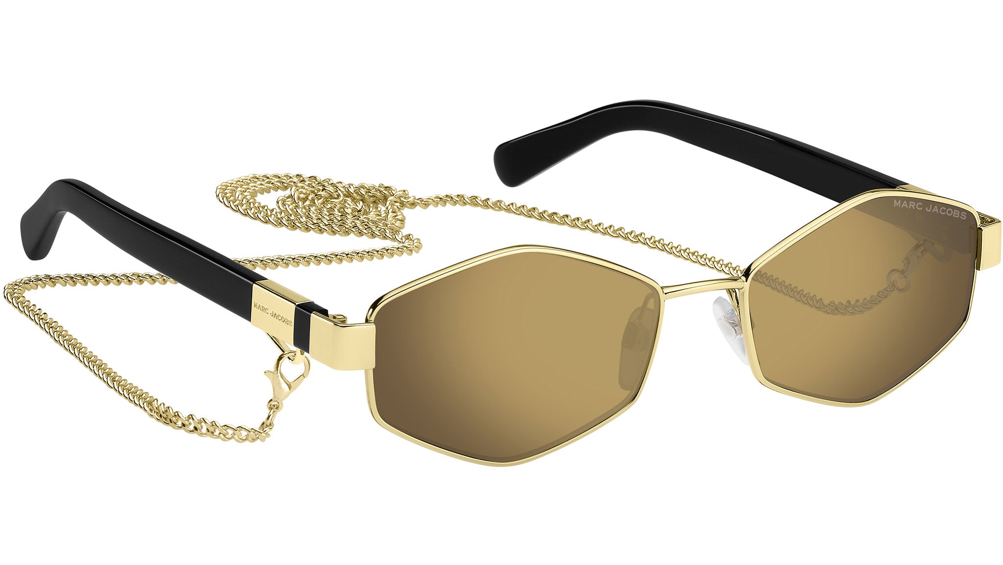Marc Jacobs MARC 496/S RHL VP Sunglasses Gold Black - eye-oo.com