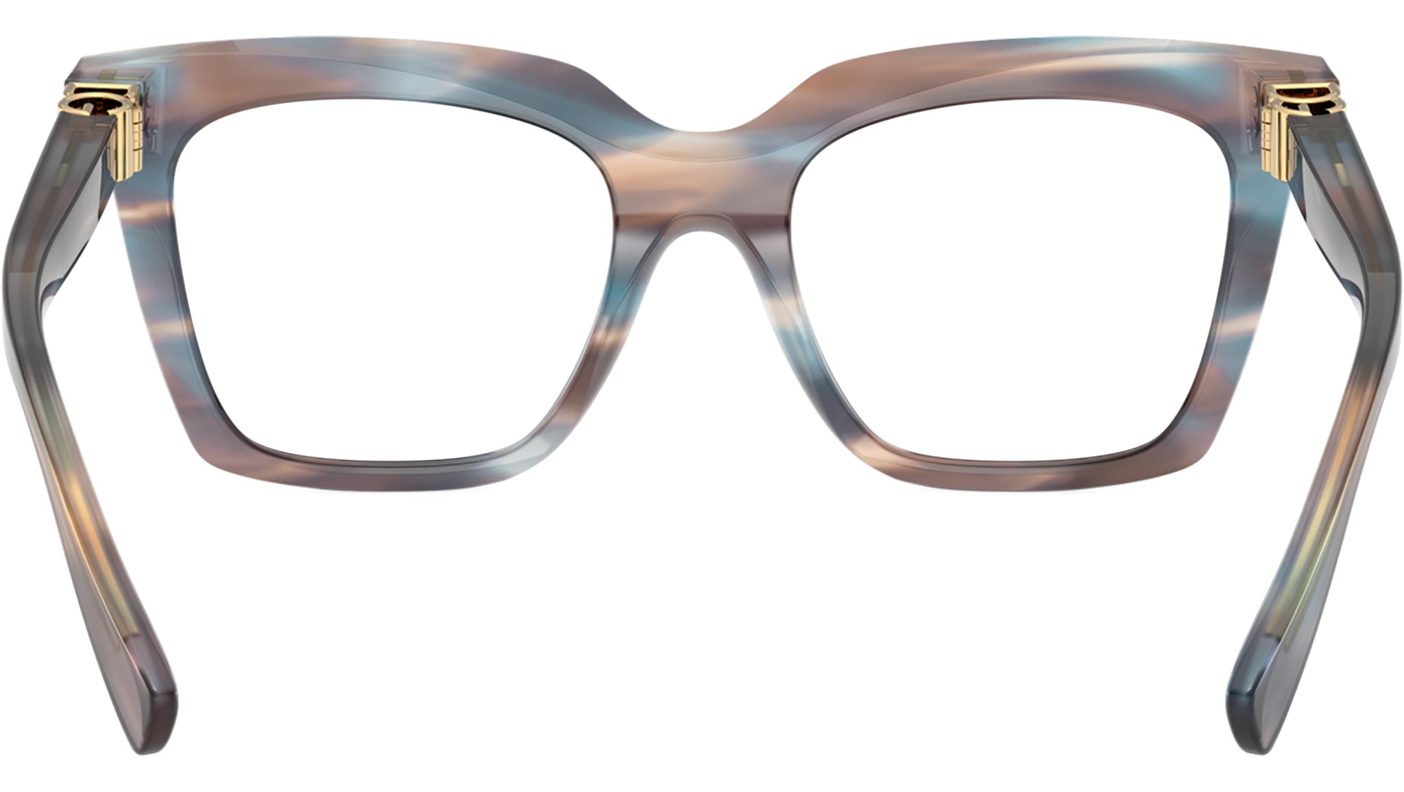 Dolce & Gabbana DG 3417 Glasses 3448 Striped Blue - eye-oo.com
