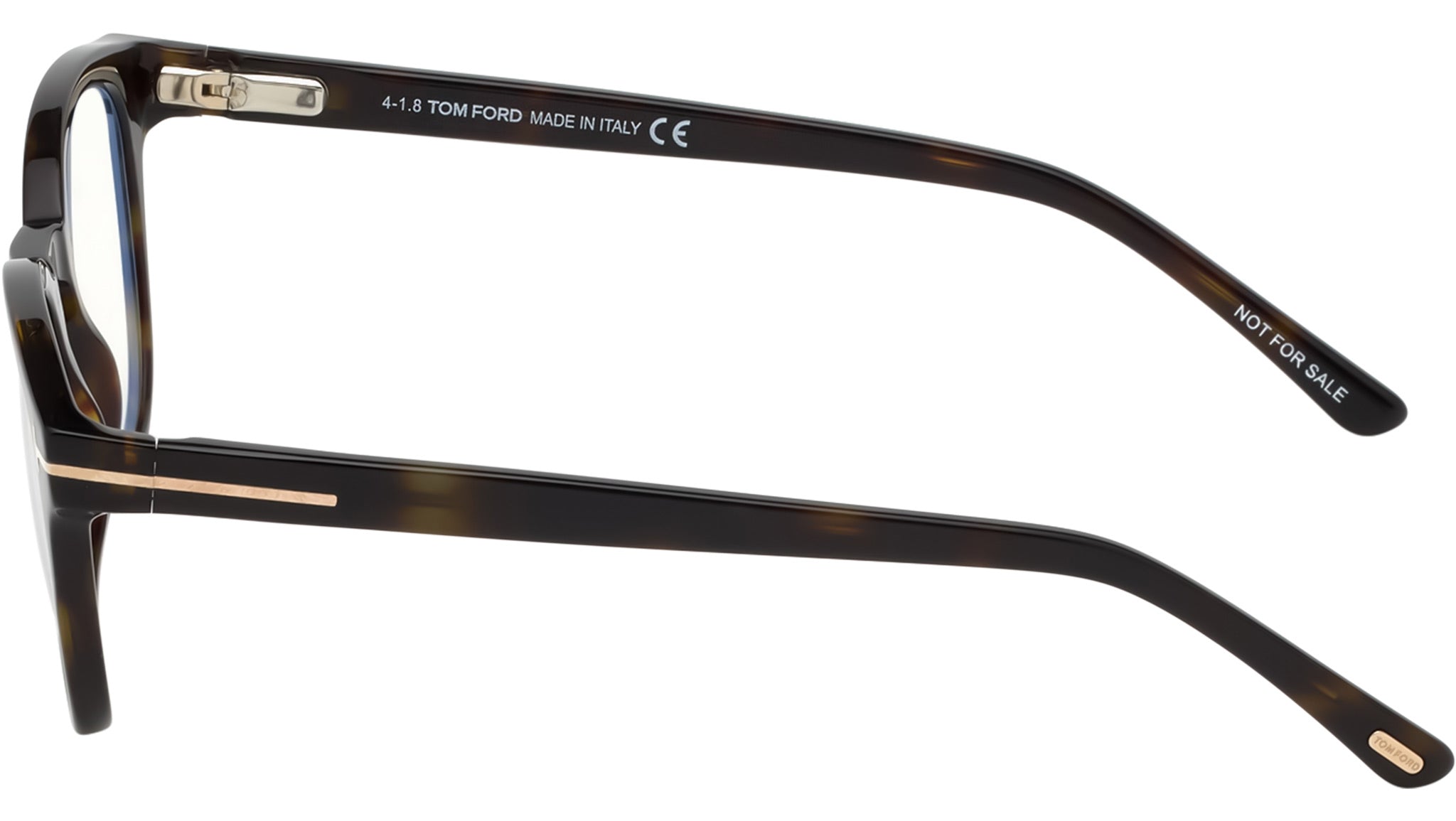 Tom Ford FT5532-B Clip-on Optical Frame 52E Dark Havana - eye-oo.com