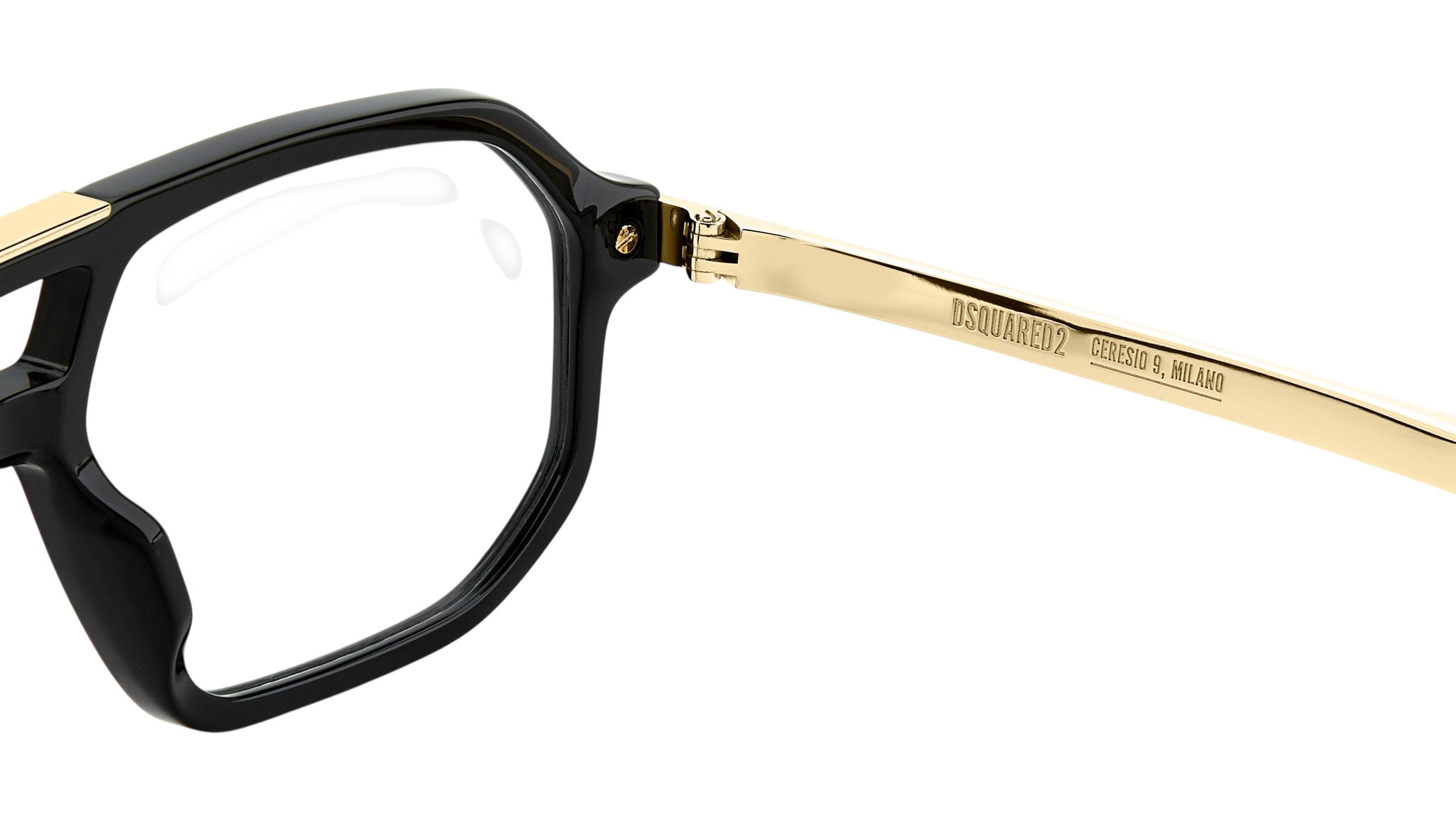 Dsquared2 D2 0195 807 Optical Frame Black - eye-oo.com