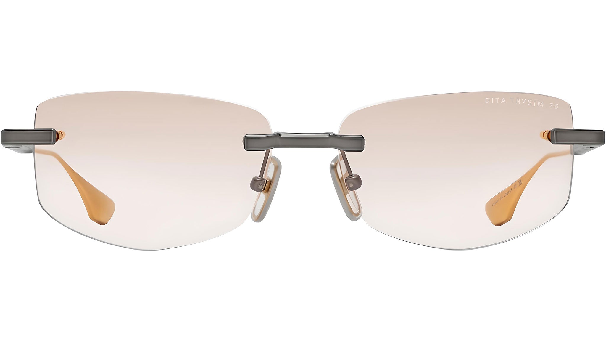 Dita Trysim.75 DTX182 02 Optical Frame Black Iron - eye-oo.com