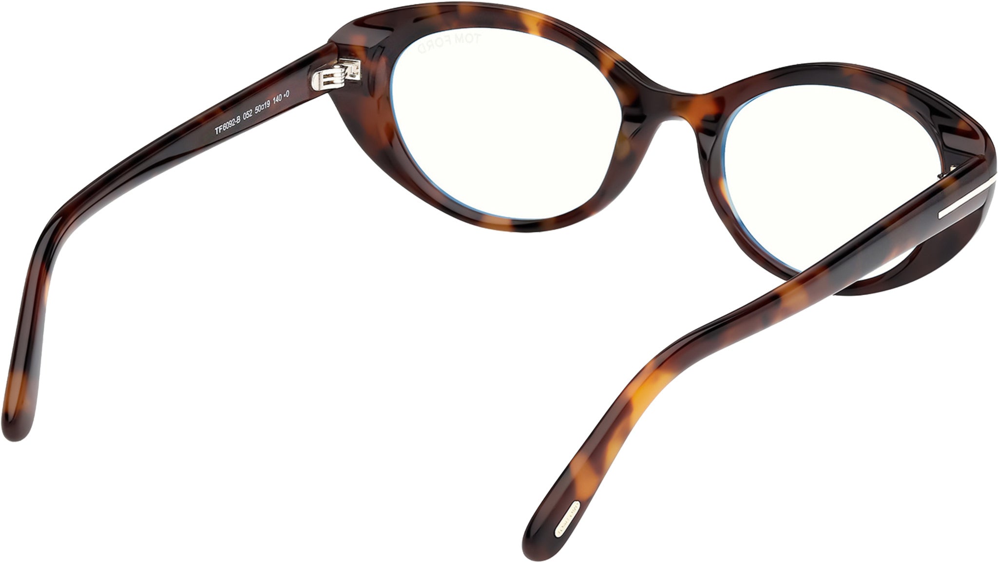 Tom Ford FT6092-B Glasses 052 Dark Havana - eye-oo.com