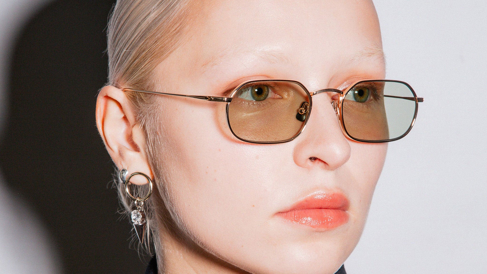 Peter and May Akira Gold Graphite Green Sunglasses - eye-oo.com