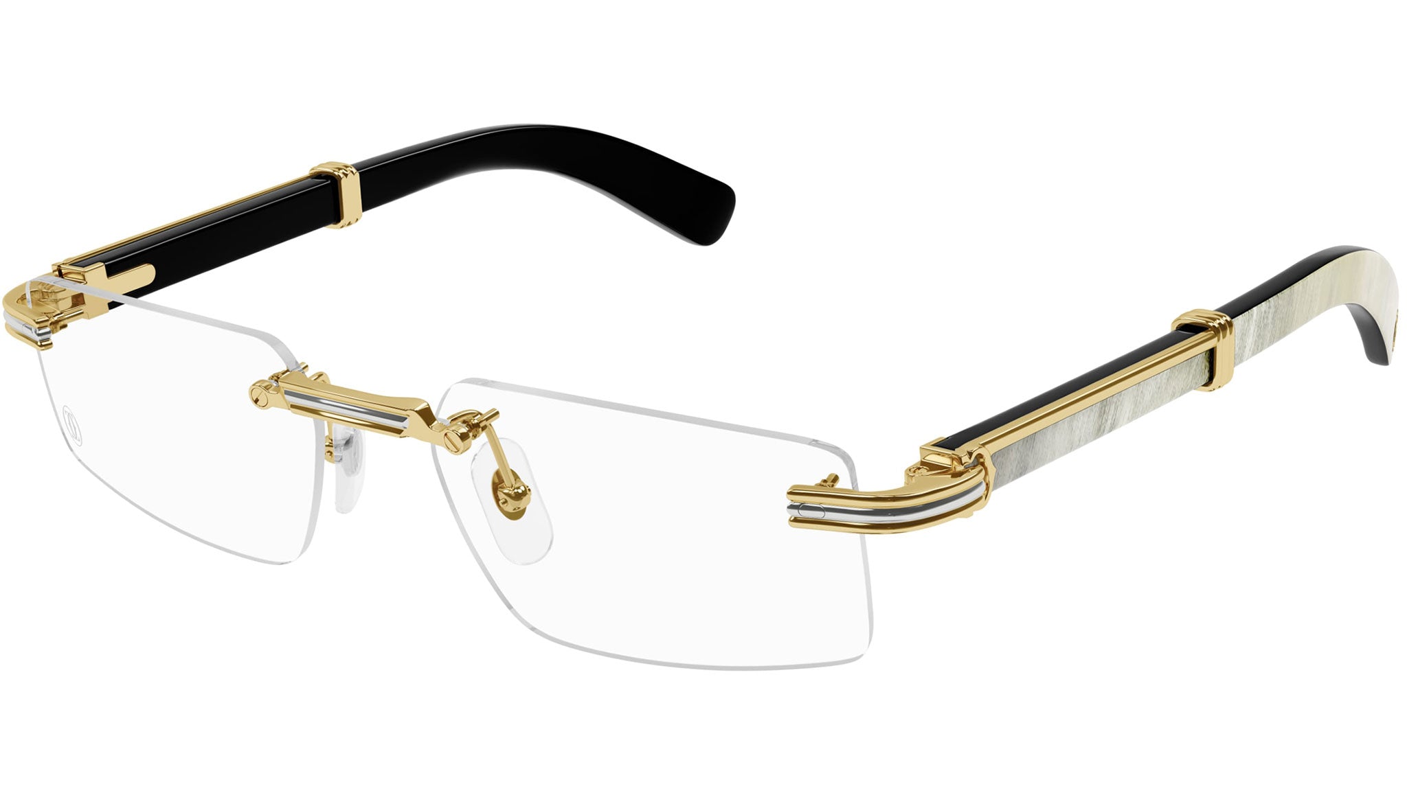 Cartier CT0468S 003 Sunglasses Shiny Gold - eye-oo.com