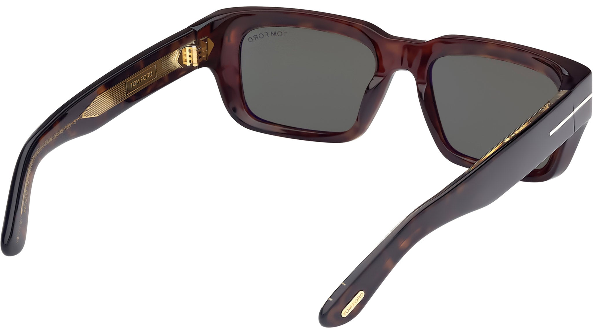 Tom Ford Icon Sunglasses FT1203 52R Dark Havana - eye-oo.com