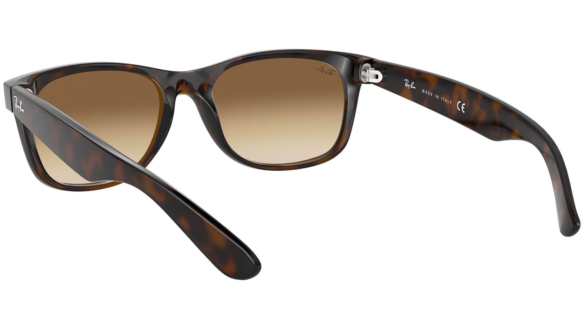Ray-Ban New Wayfarer RB2132 710/51 Tortoise Sunglasses - eye-oo.com