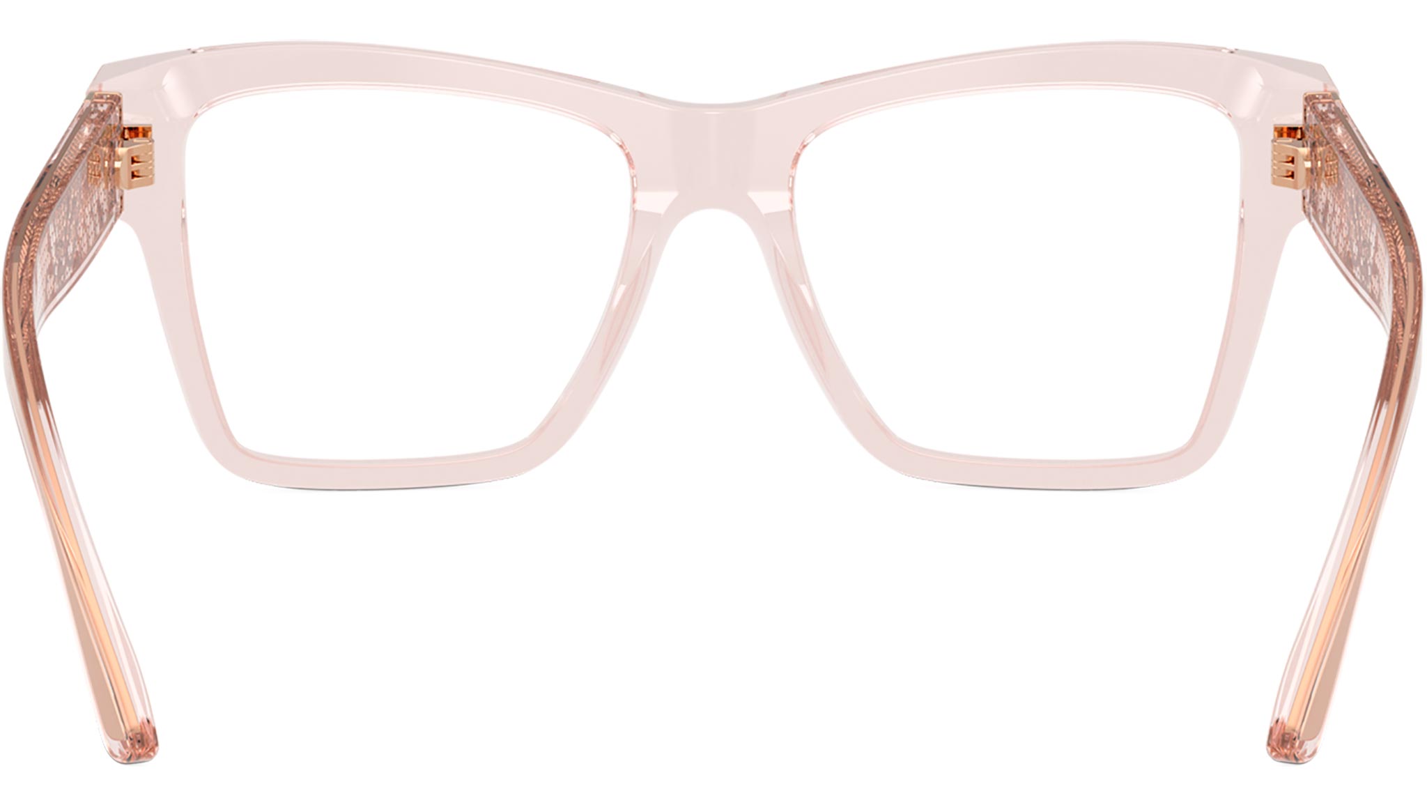 Dolce & Gabbana DG 3411 Glasses 3148 Transparent Rose - eye-oo.com