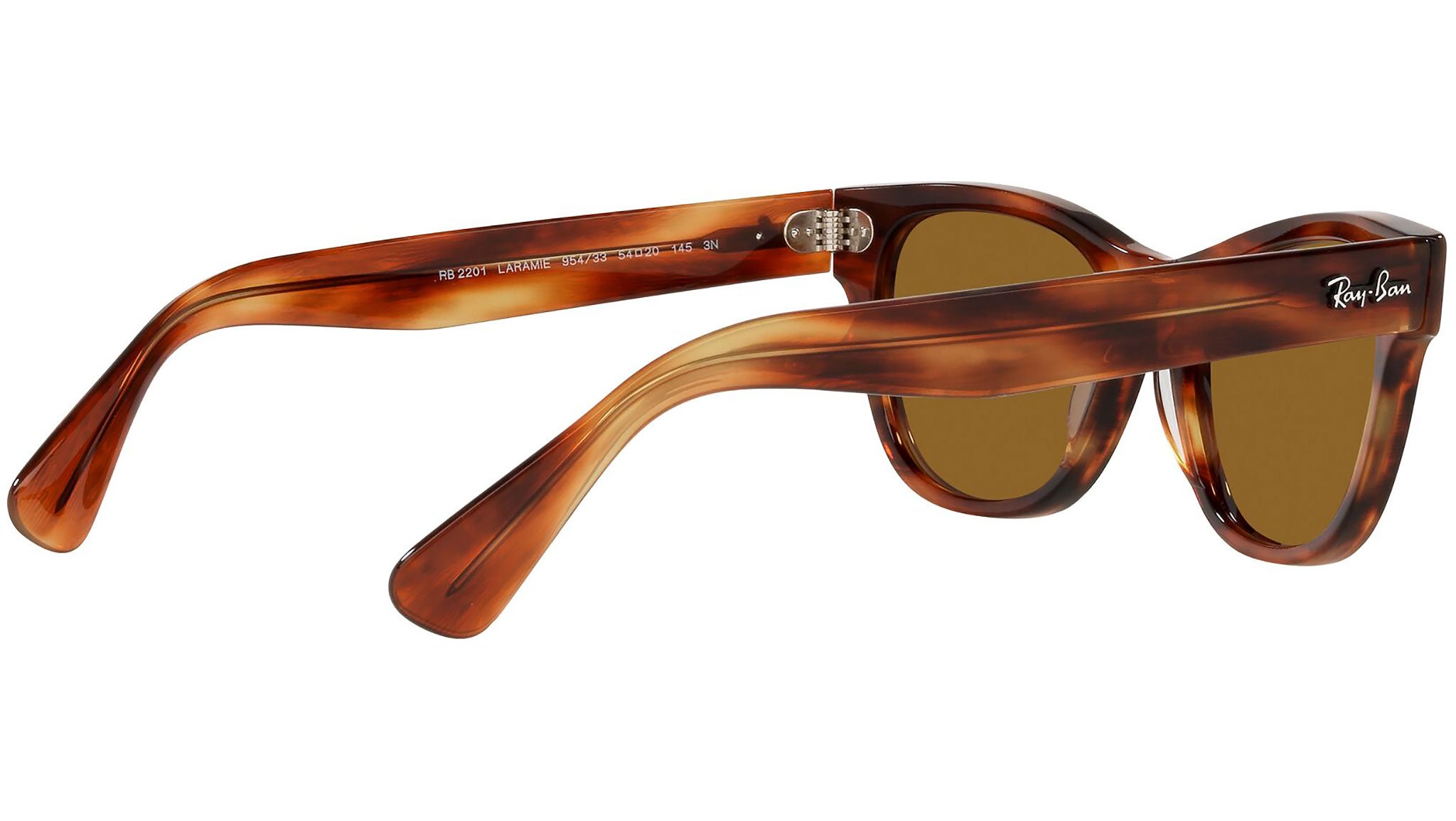 Ray-Ban Brown Laramie Tortoise Sunglasses Ray-Ban Laramie RB2201 133451 Tortoise Sunglasses - eye-oo.com main image 4