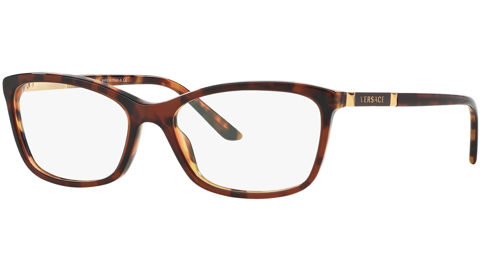 VERSACE 長方形フレムメカネ VE3186 GB1 Versace VE3186 Eyeglasses | LensCrafters
