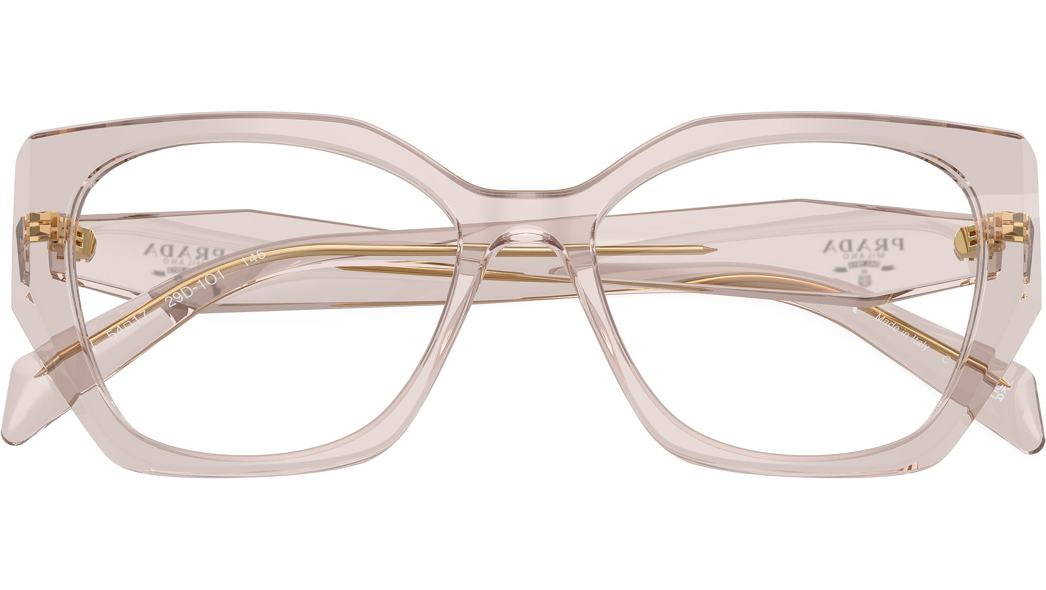PR 18WV Prada Glasses 29D1O1 Cold Mauve - eye-oo.com
