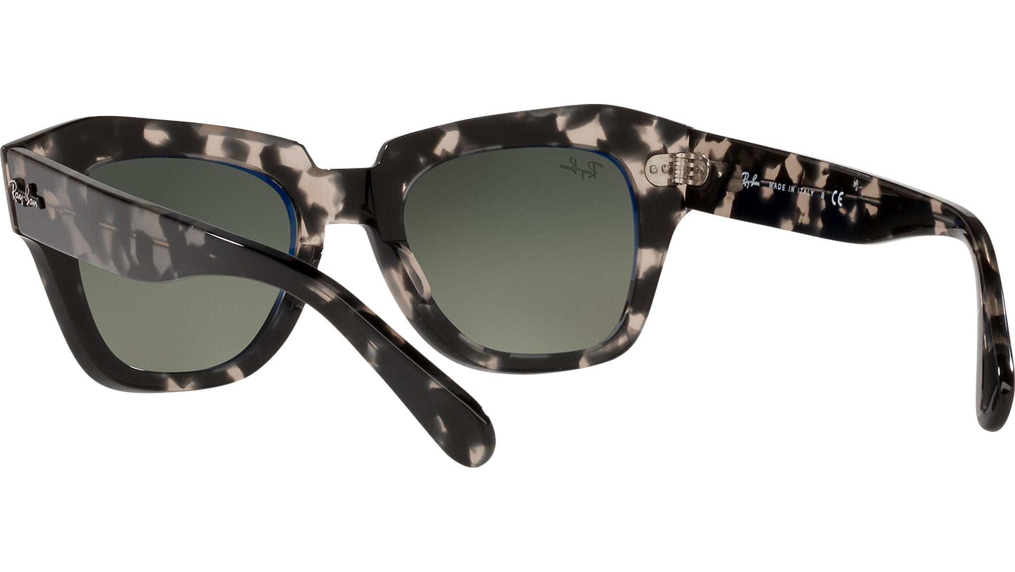 Ray-Ban State Street RB2186 133371 Tortoise Sunglasses - eye  display picture 3