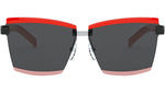 PR 61XS 03B5S0 red and black and pink