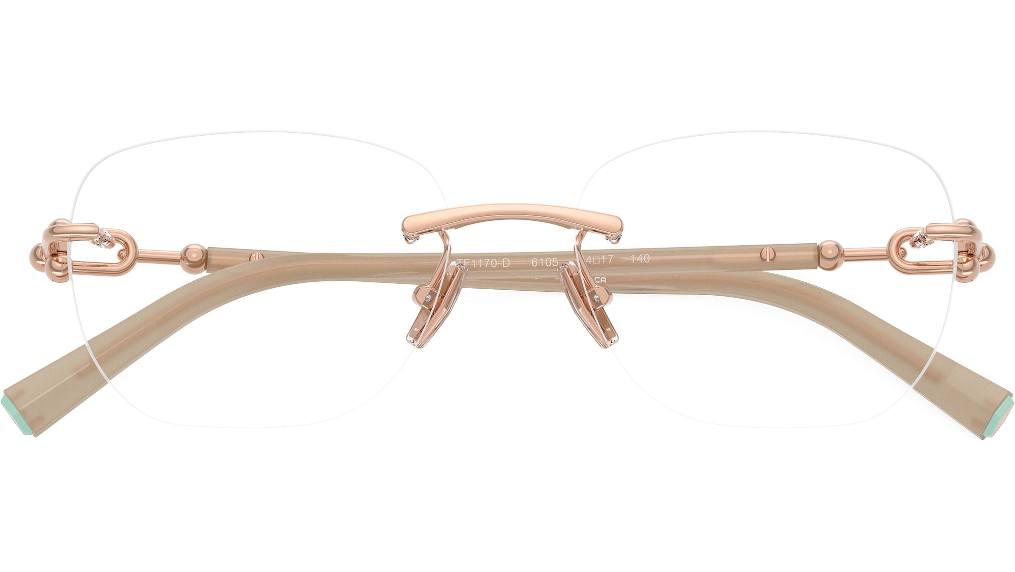 TF1170D Tiffany Glasses 6105 Rose Gold - eye-oo.com