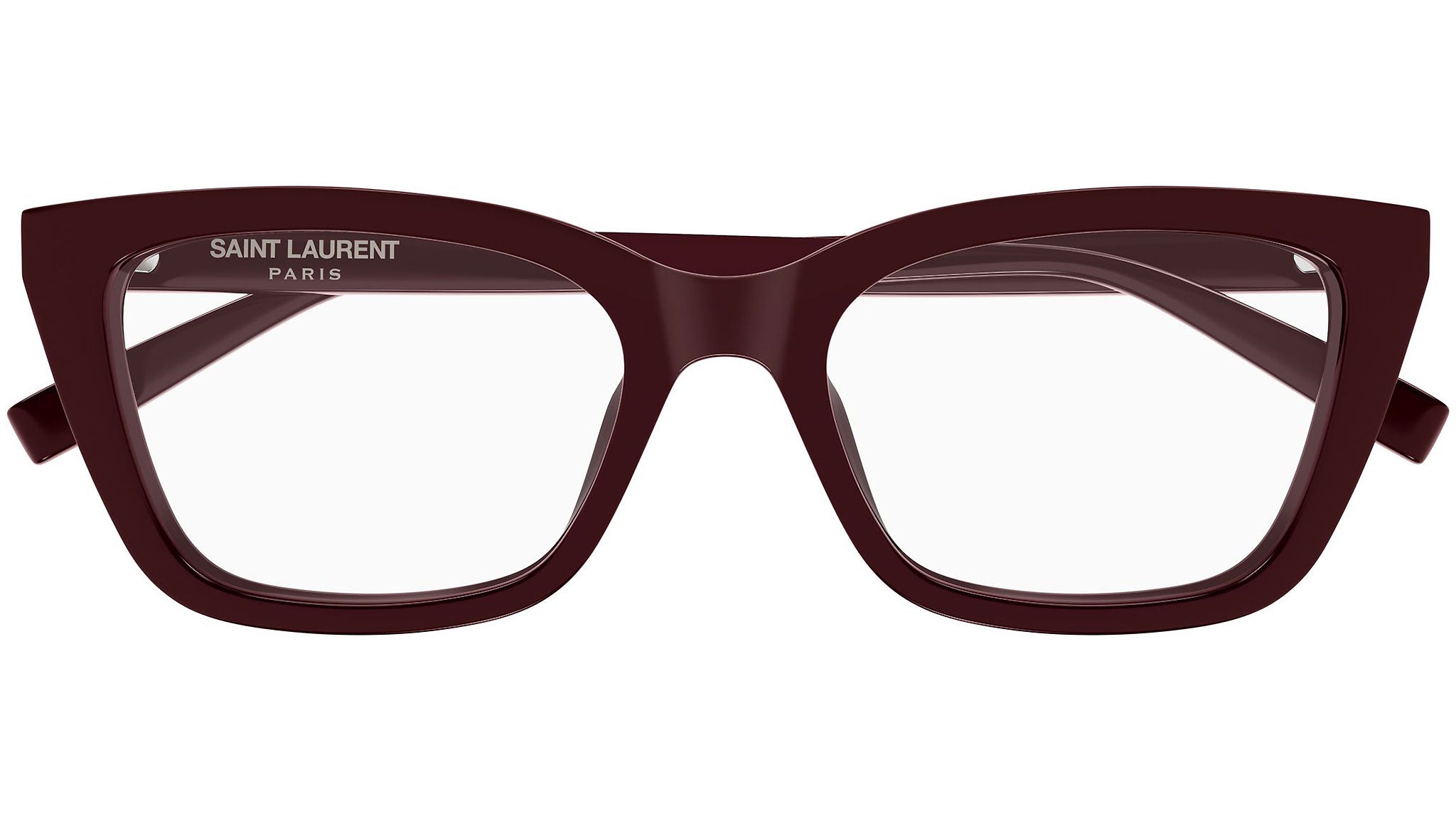 Saint Laurent SL 911 Glasses 003 Shiny Burgundy - eye-oo.com