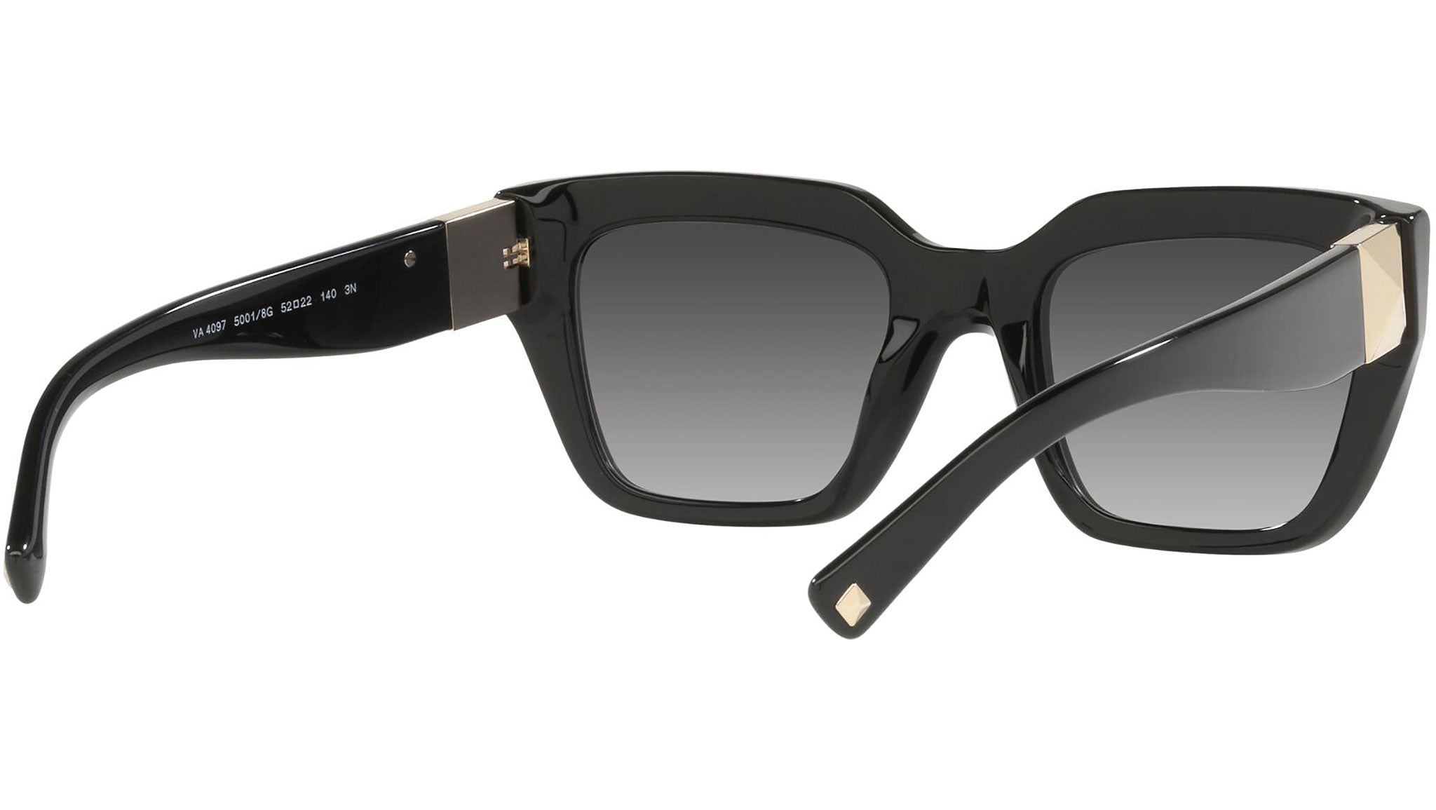 NEW Valentino VA4088F - 30018G Black Sunglasses ?️ VA4046 515387 black - eye-oo.com main image 3