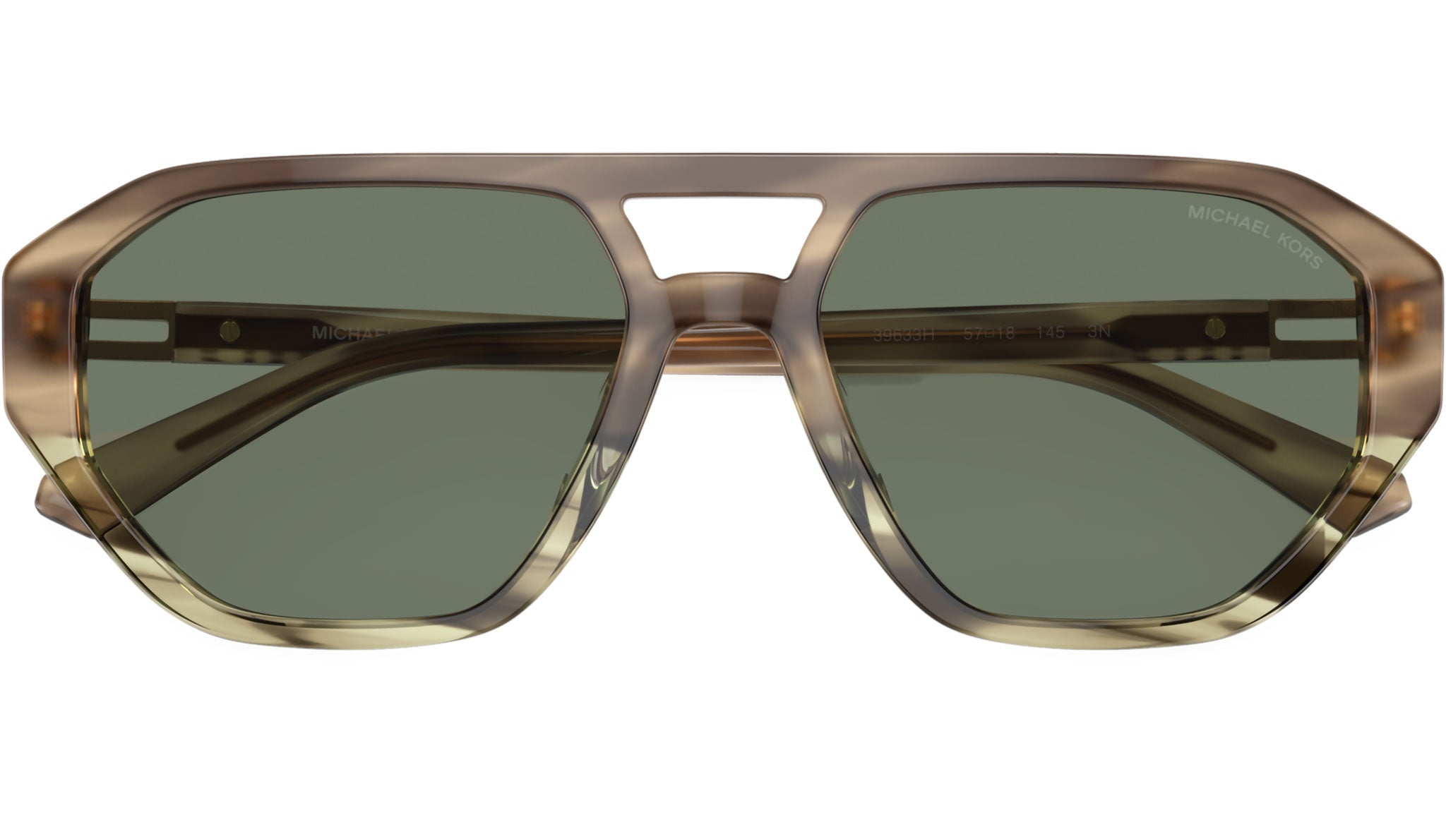 Michael Kors Zurich MK2219U Sunglasses 39633H Olive Tortoise eye