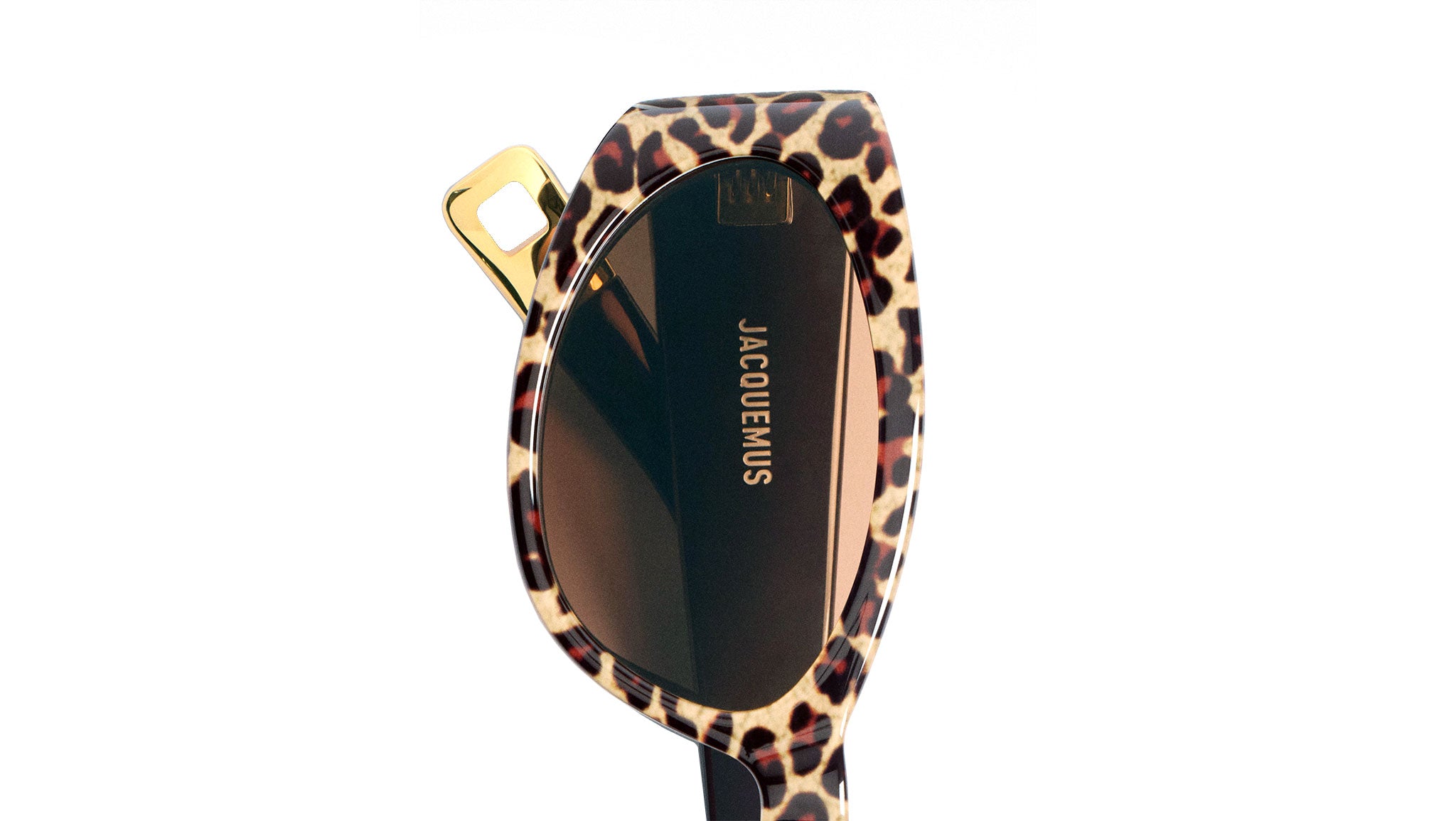 Ovalo Jacquemus Sunglasses Print Leopard - eye-oo.com