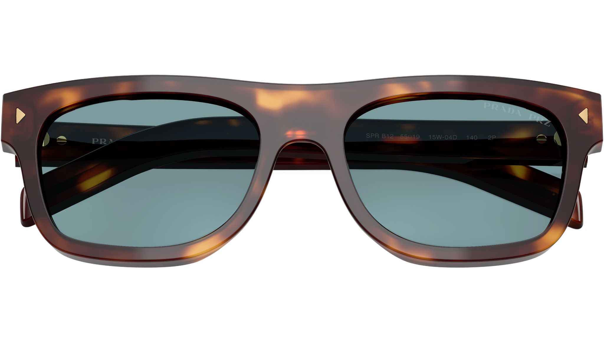Authentic Prada Oval Sunglasses – Classic Tortoise Frame Prada SPR 70G 5AV-2Z1 – Vintage Frames Company main image 2