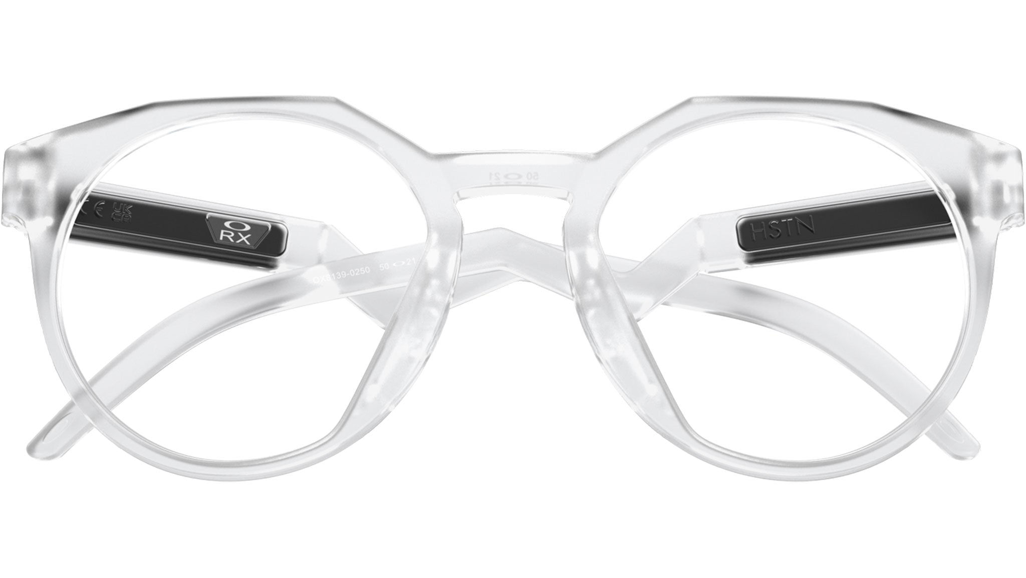 Oakley HSTN RX OX8139 813902 Optical Frame Matte Clear - eye-oo.com Oakley HSTN RX OX8139 813902 Optical Frame Matte Clear - eye-oo.com