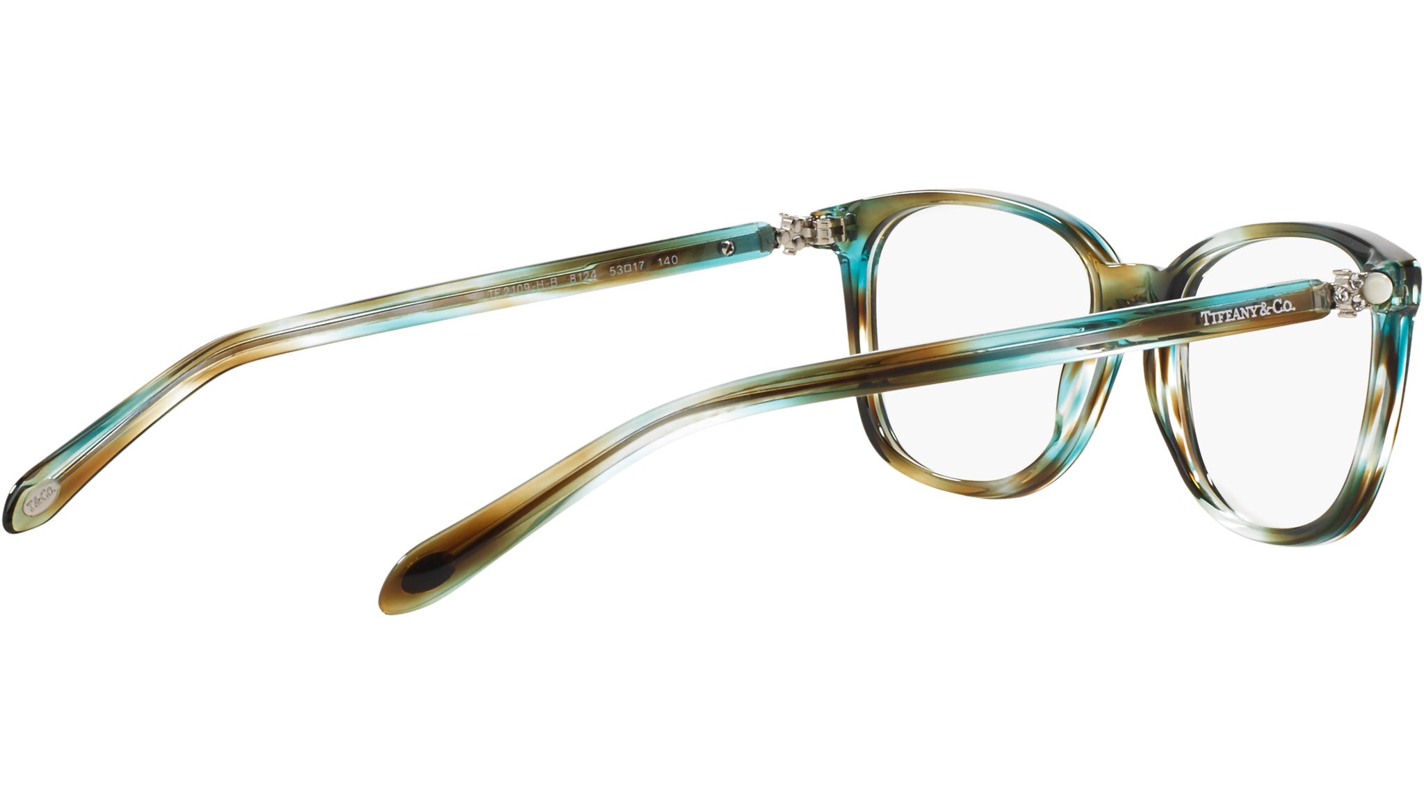 TIFFANY&Co. TF2109BF 8124 メガネフレーム ティファニー Tiffany TF2109HB Optical Frame 8124 Ocean Turquoise - eye-oo.com