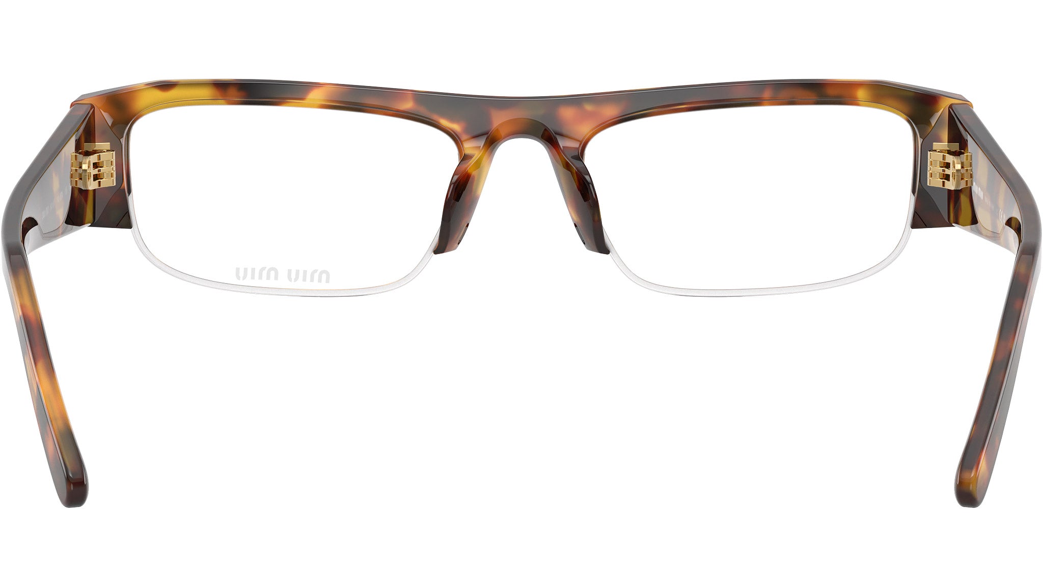 MIU MIU ヘアピン オロトータルトゥ Lサイズ MU 04ZS Miu Miu Sunglasses 14L4I0 Honey Havana - eye-oo.com
