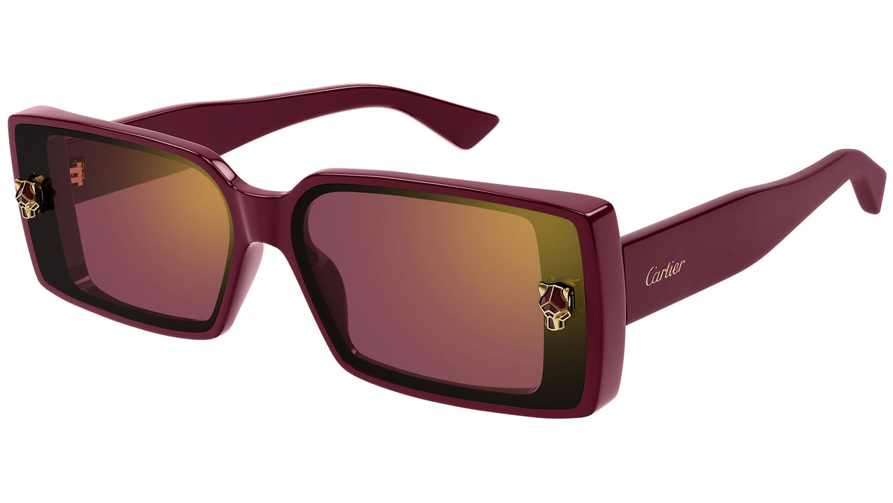 Panthère CT0358S 004 Burgundy Red