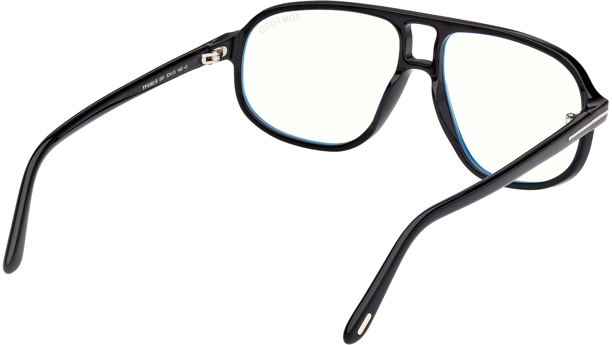 Tom Ford FT6082-B Glasses 001 Shiny Black - eye-oo.com display picture 2