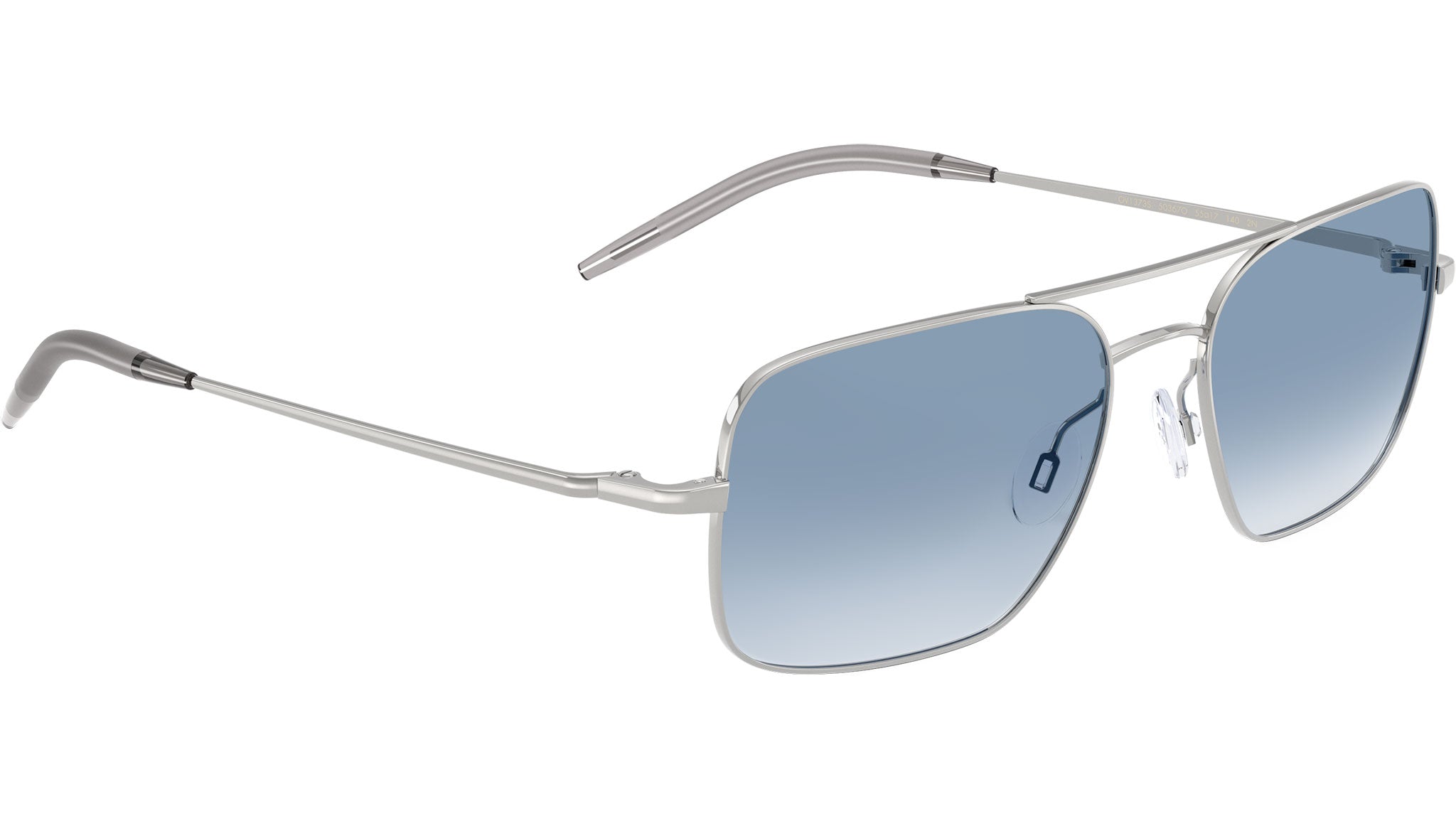 Oliver Peoples Victory Ii Sunglasses OV1373S 50367O Silver - eye