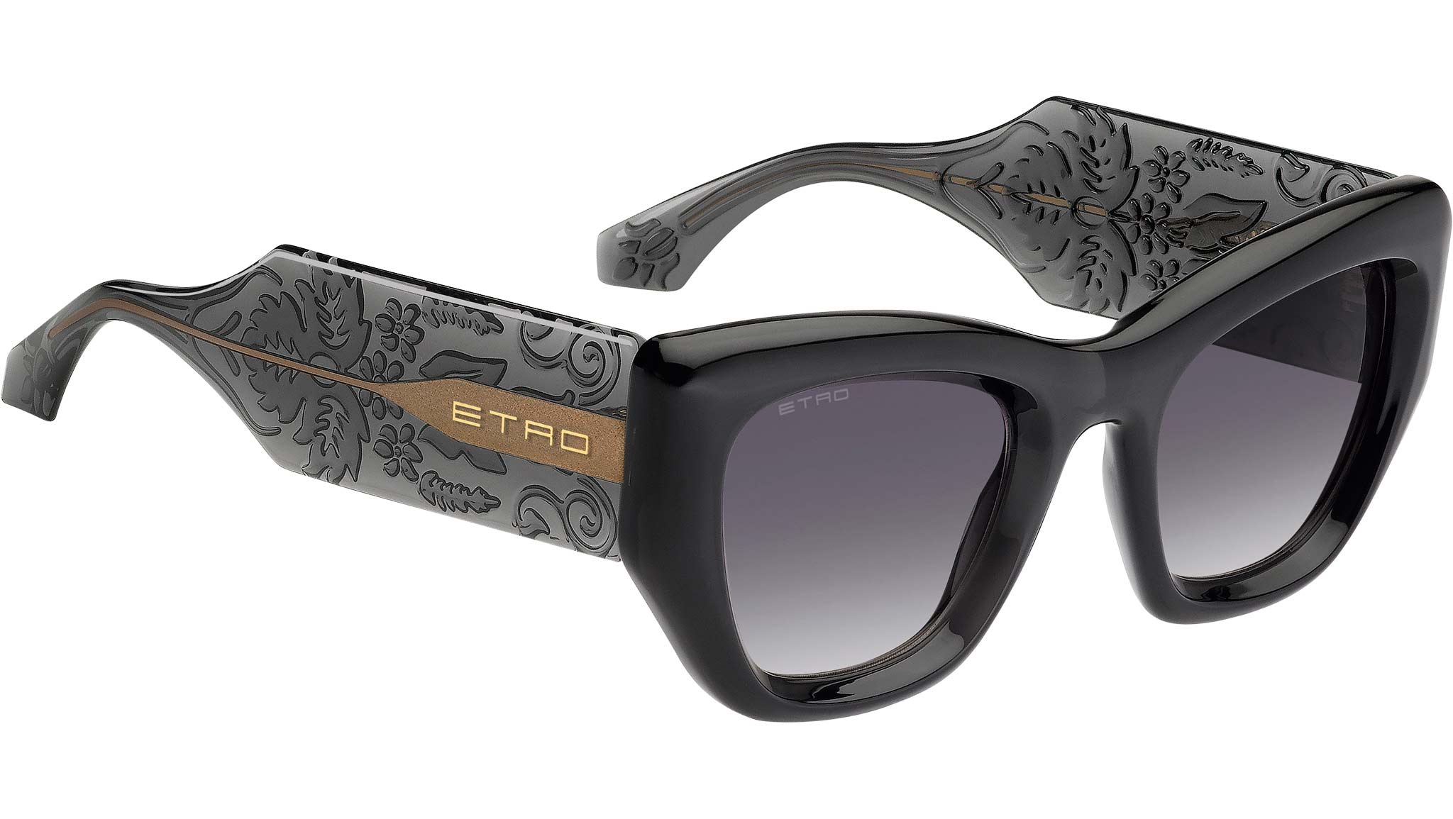 New Etro ETRO0015/S 0KB79O Dark grey Square Sunglasses, Authentic ETRO Sunglasses for Women for sale | eBay main image 3