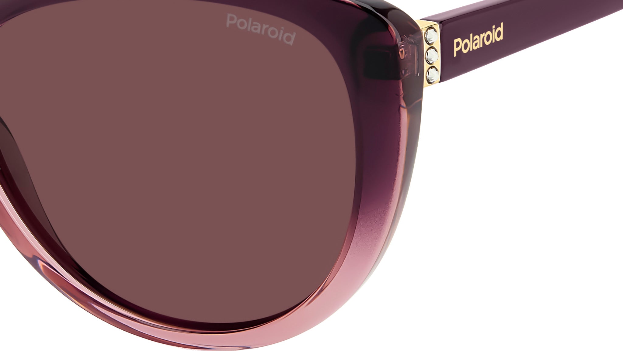 Polaroid Purple Polycarbonate Women\'s Sunglasses Polaroid PLD 2156/S B3V JQ Sunglasses Violet - eye-oo.com main image 3