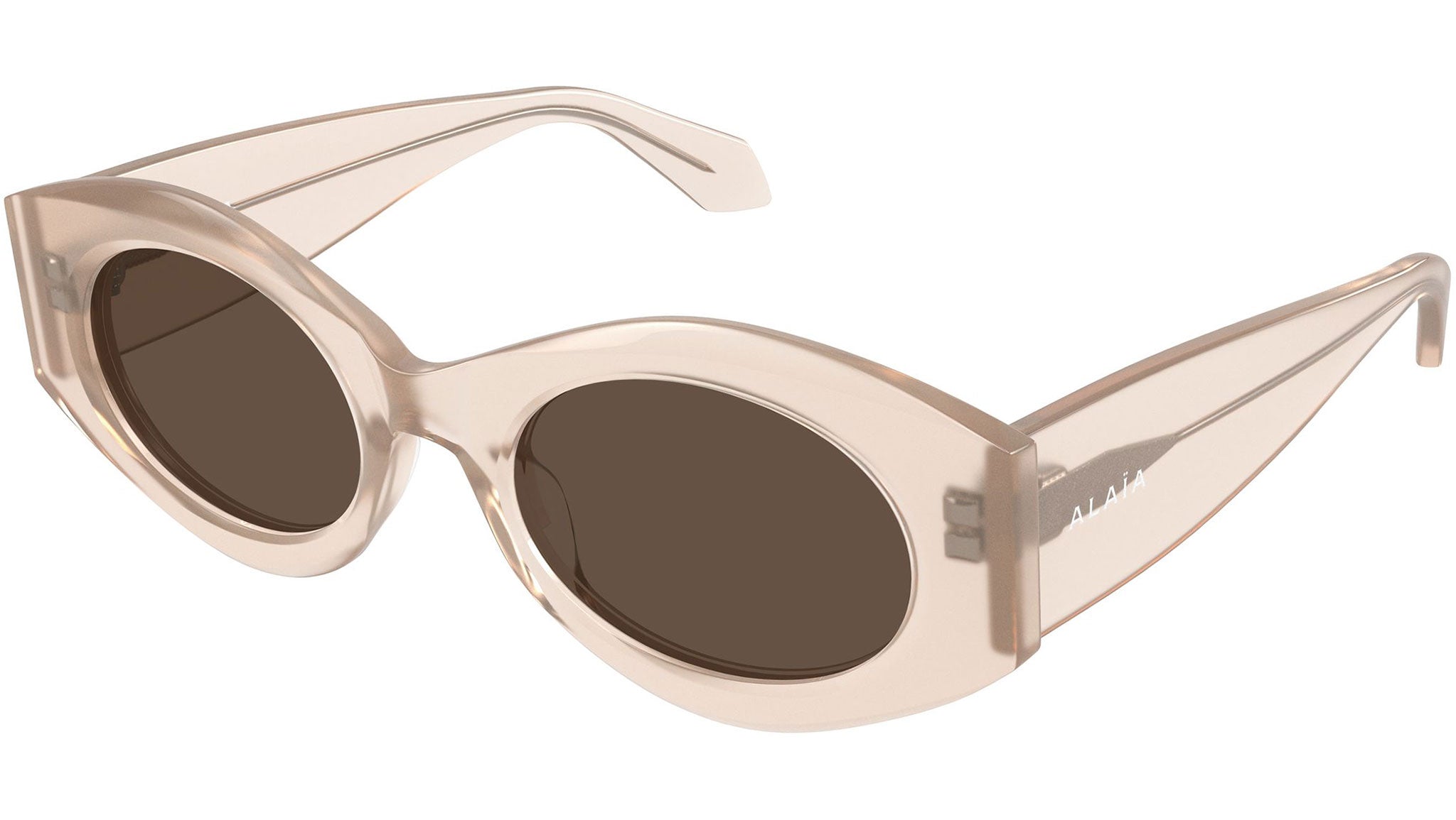 AA0080S Azzedine Alaïa Panthos Sunglasses 007 Pink - eye-oo.com