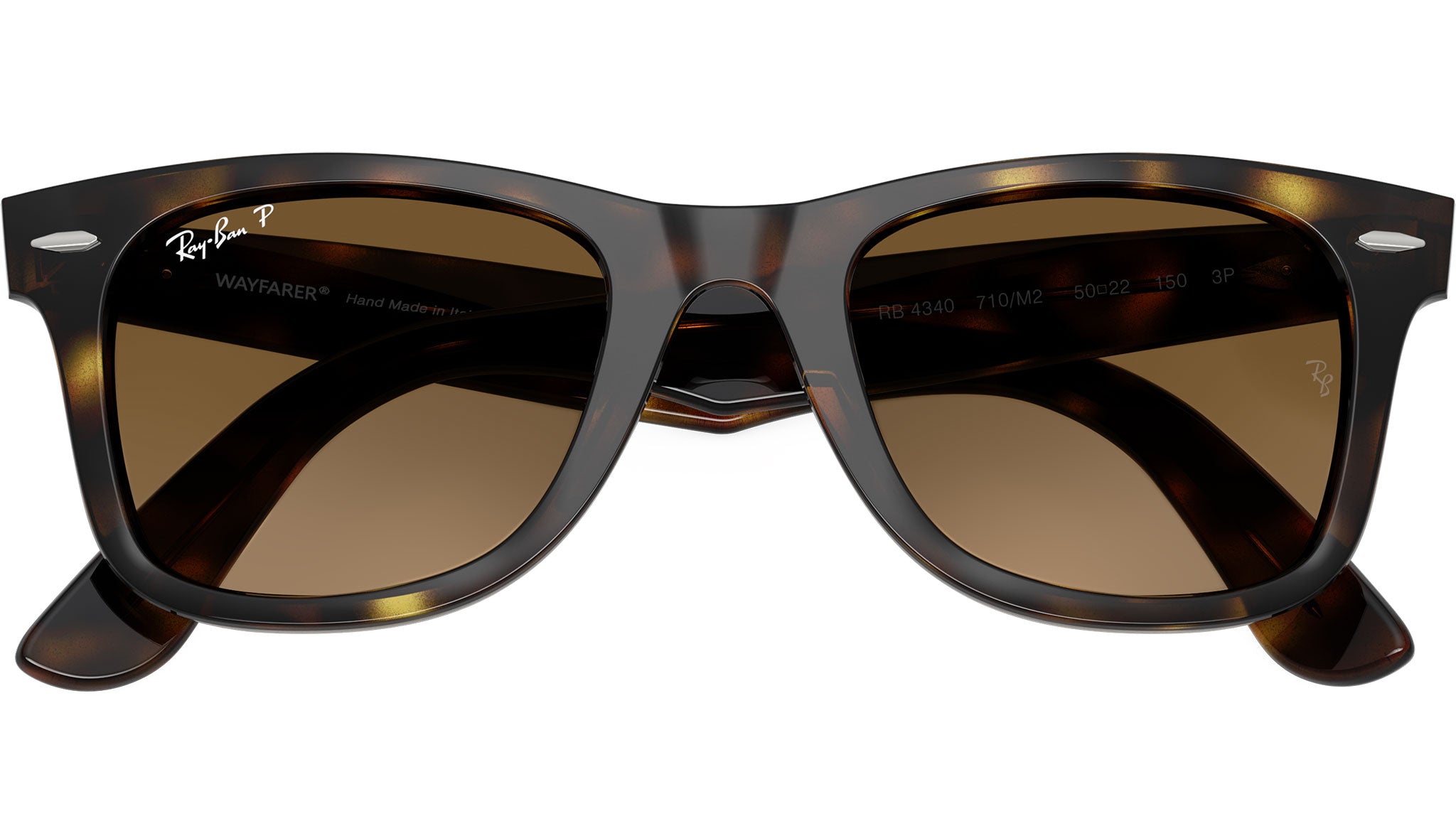 Wayfarer Ease RB4340 Ray-Ban Sunglasses 710/M2 Havana - eye-oo.com